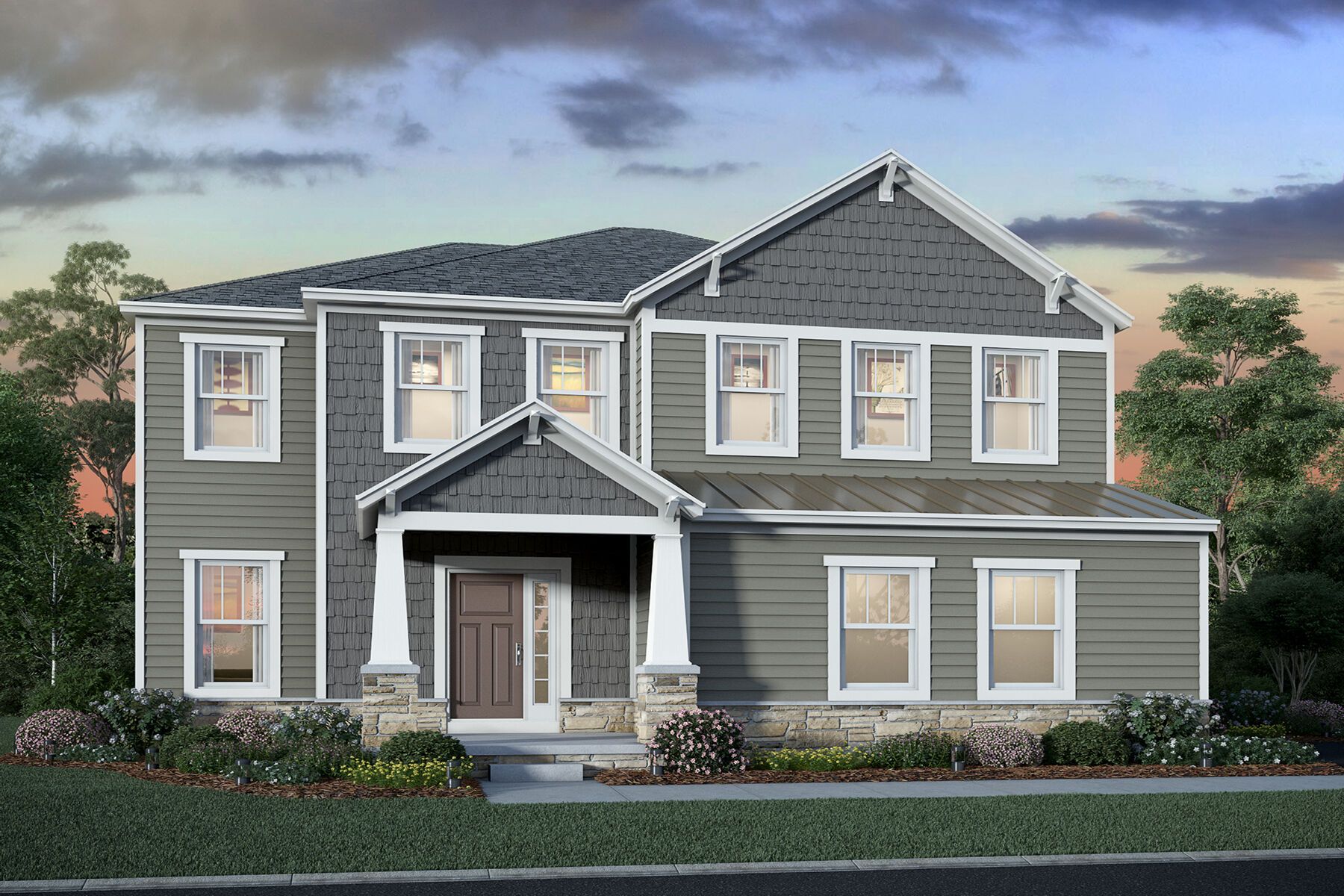 Berlin Farm por M/I Homes en Columbus Ohio