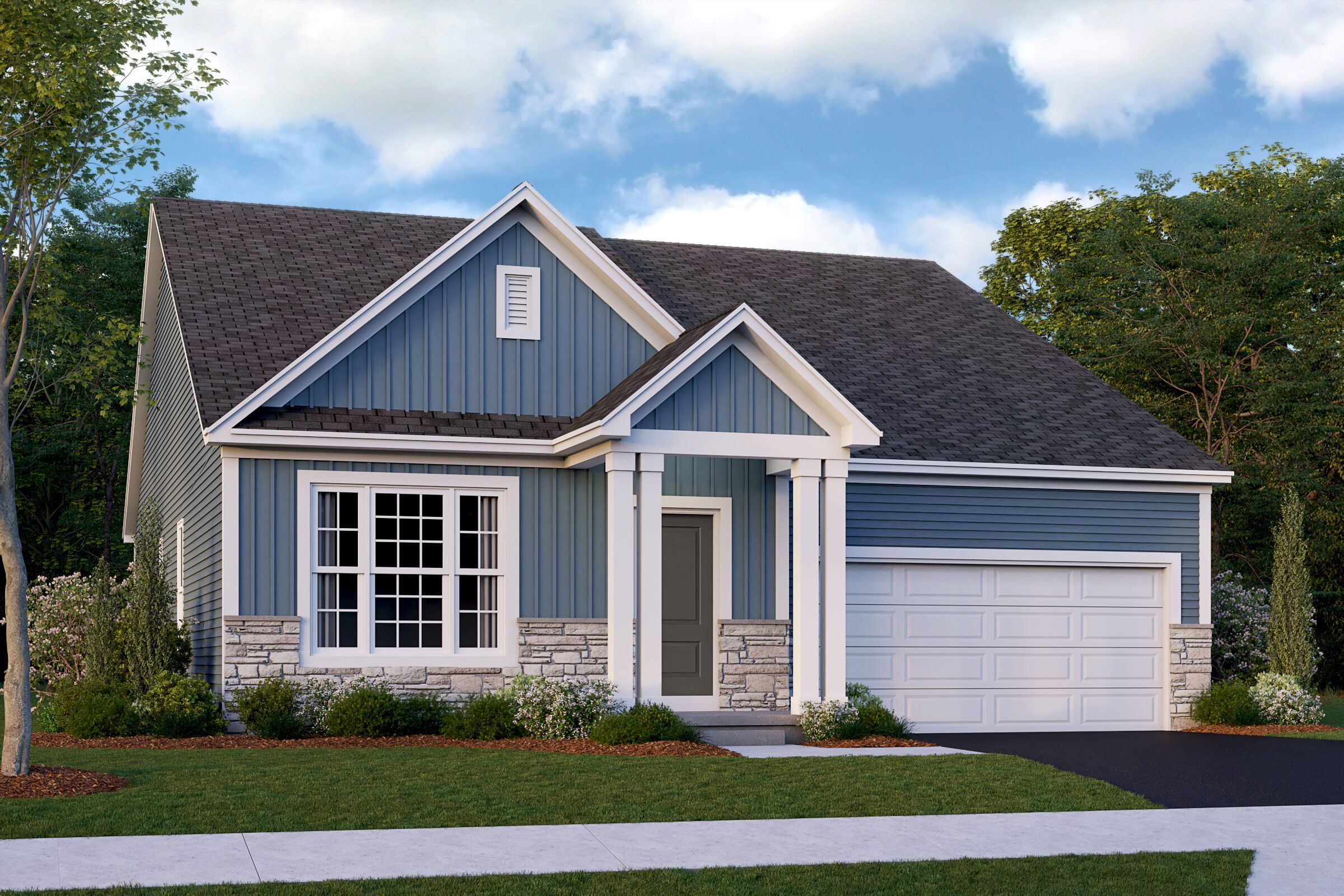 Riverside - Homes at Foxfire: Commercial Point, Ohio - M/I Homes