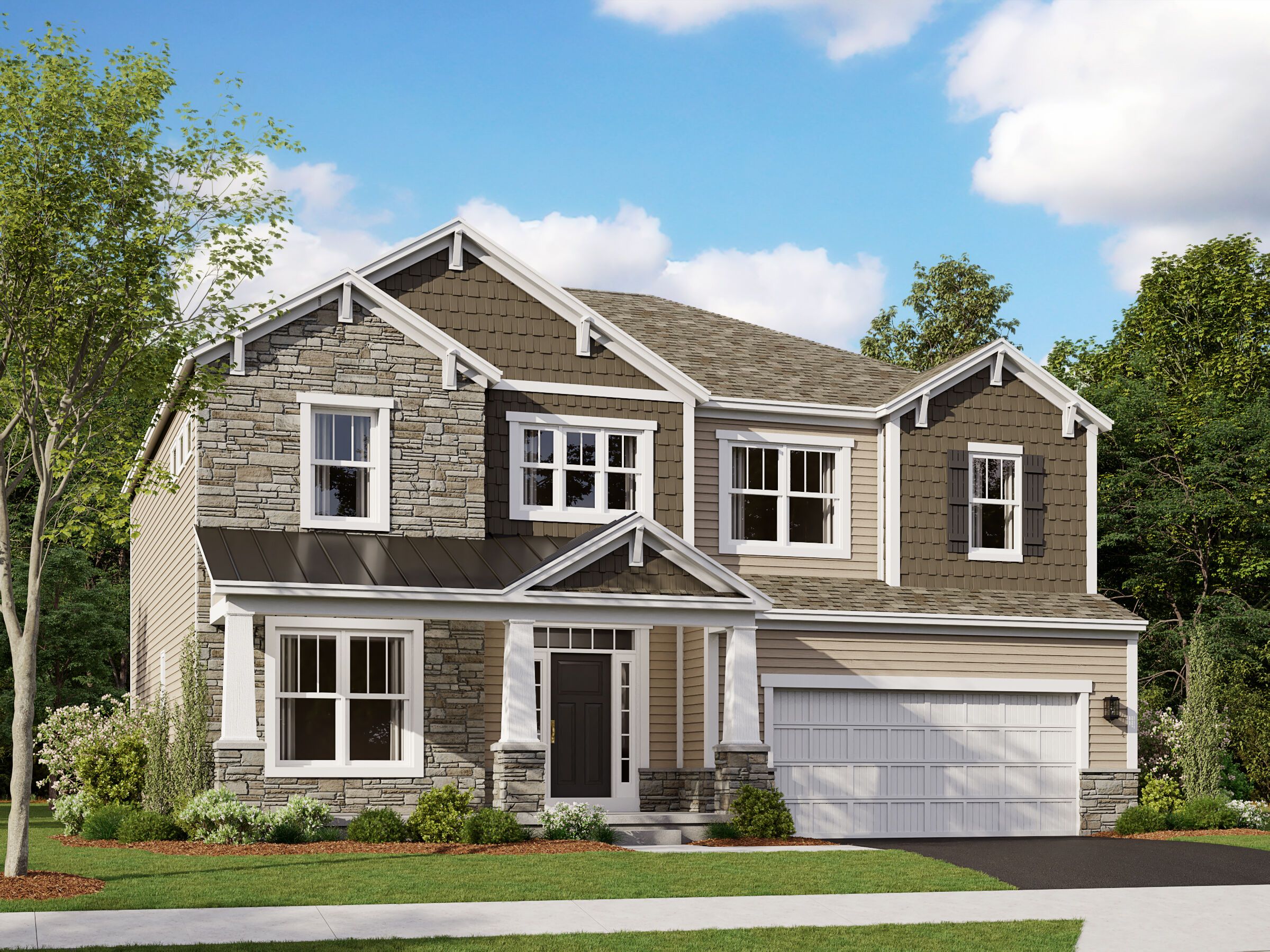 Temple - Darby Station: Plain City, Ohio - M/I Homes