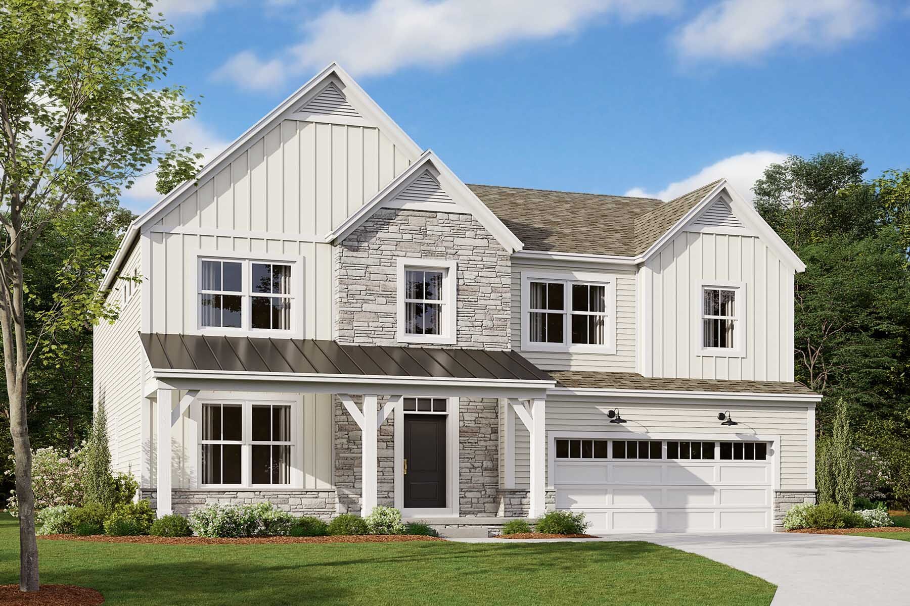 Temple - The Ridge at Glacier Pointe: Plain City, Ohio - M/I Homes