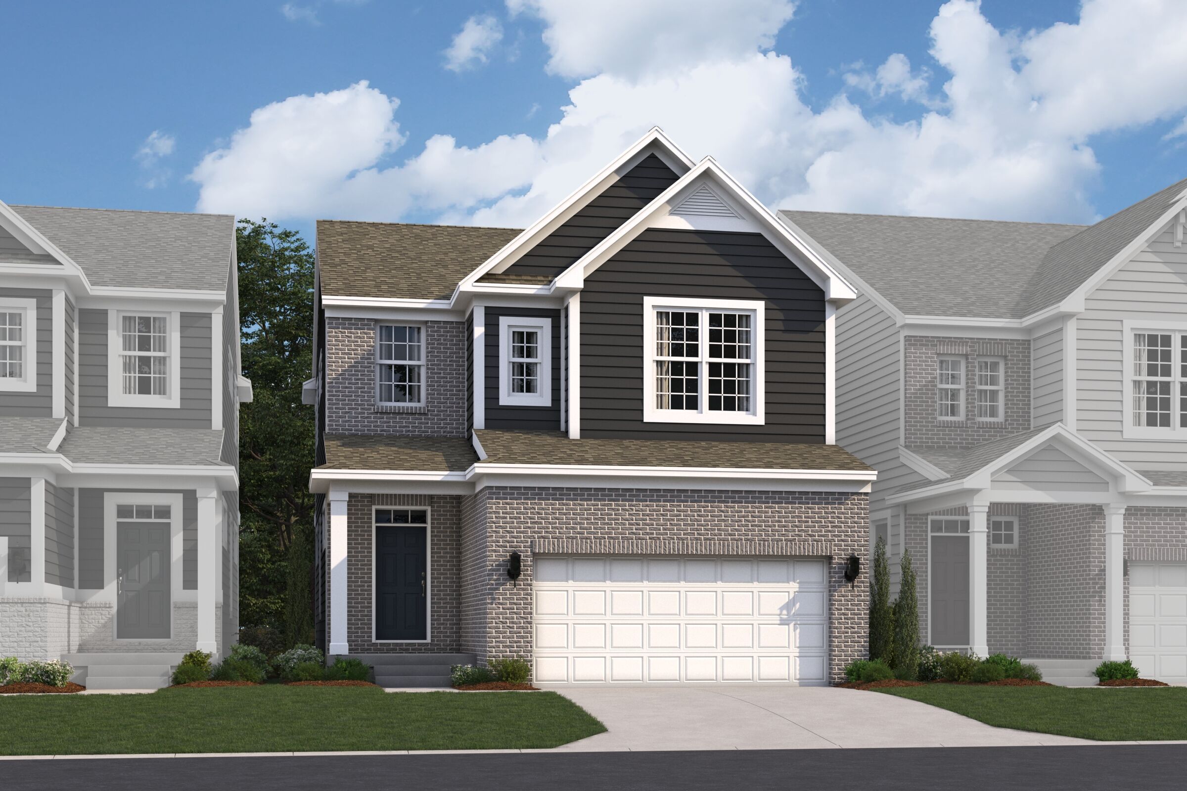 Monfort - Trailside Village: Green Township, Ohio - M/I Homes