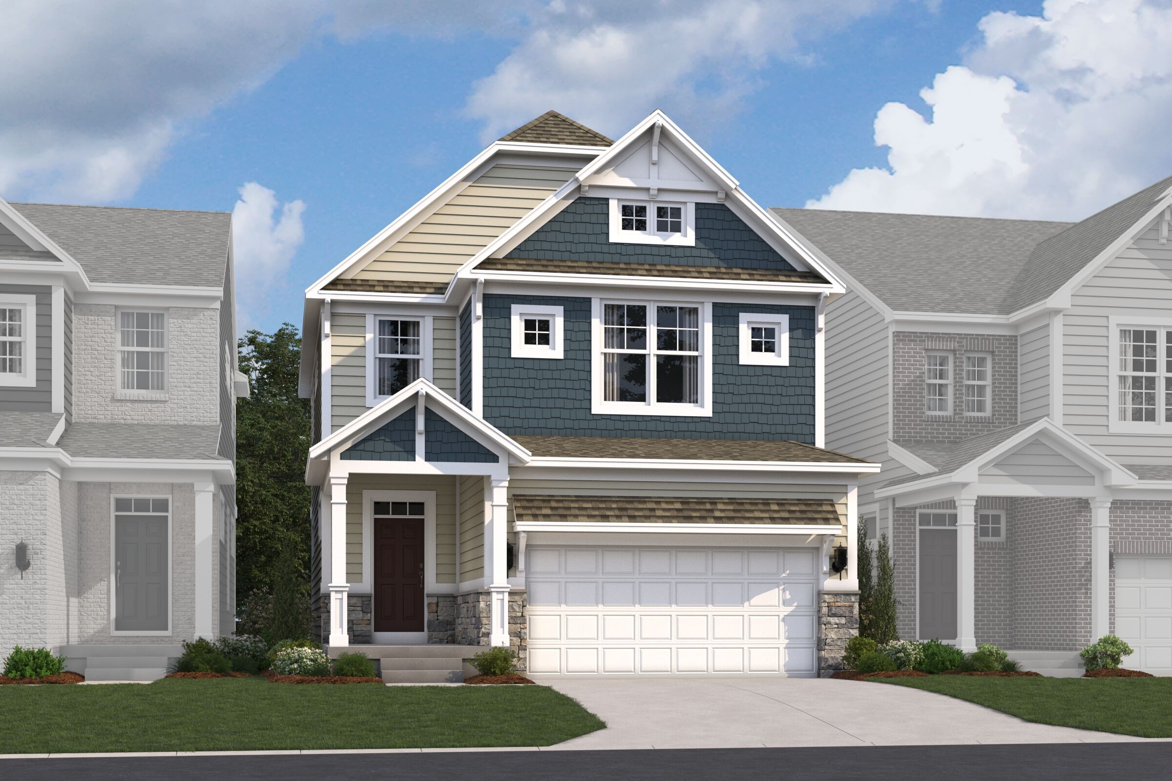 Monfort - Trailside Village: Green Township, Ohio - M/I Homes