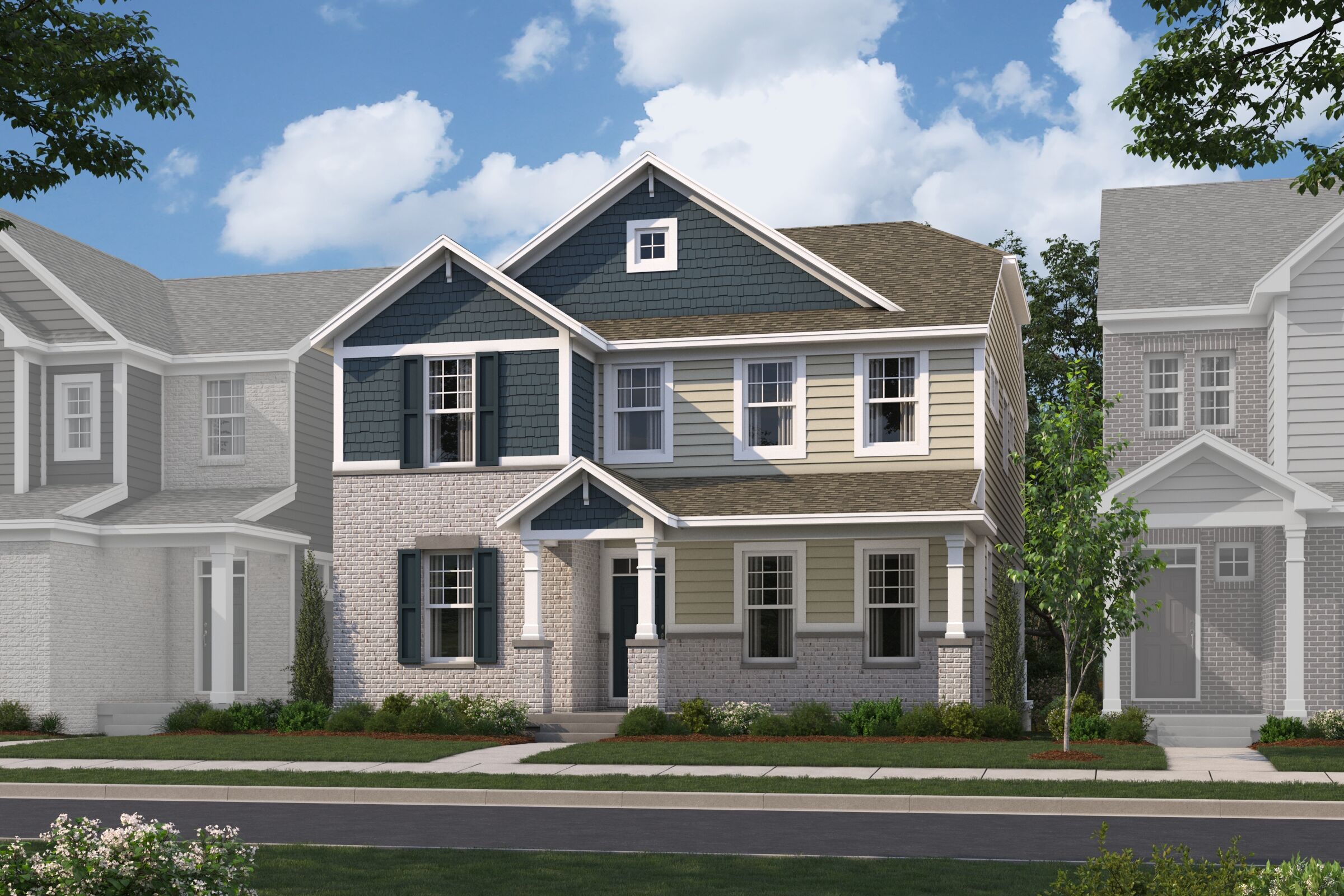 Oak Hill - Trailside Village: Green Township, Ohio - M/I Homes