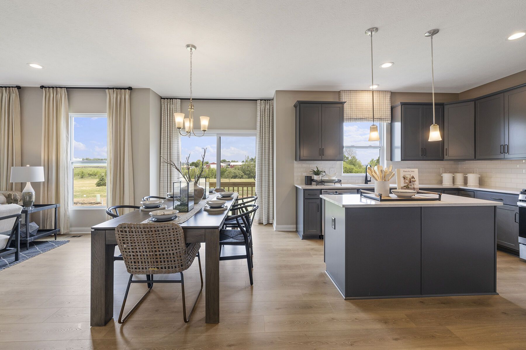 Kitchen and Dining Area