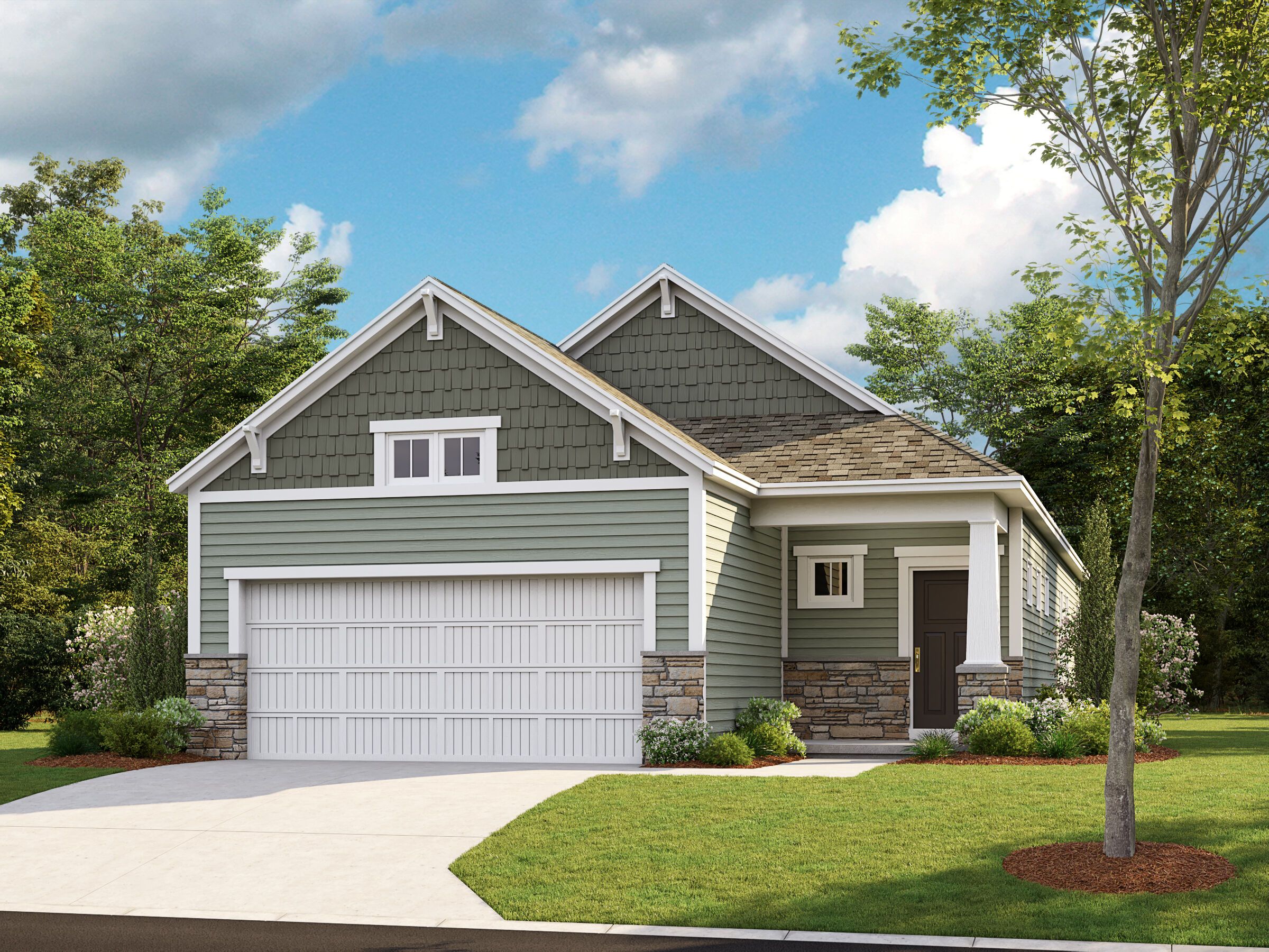 Naperville - Clarkshaw Crossing: Powell, Ohio - M/I Homes