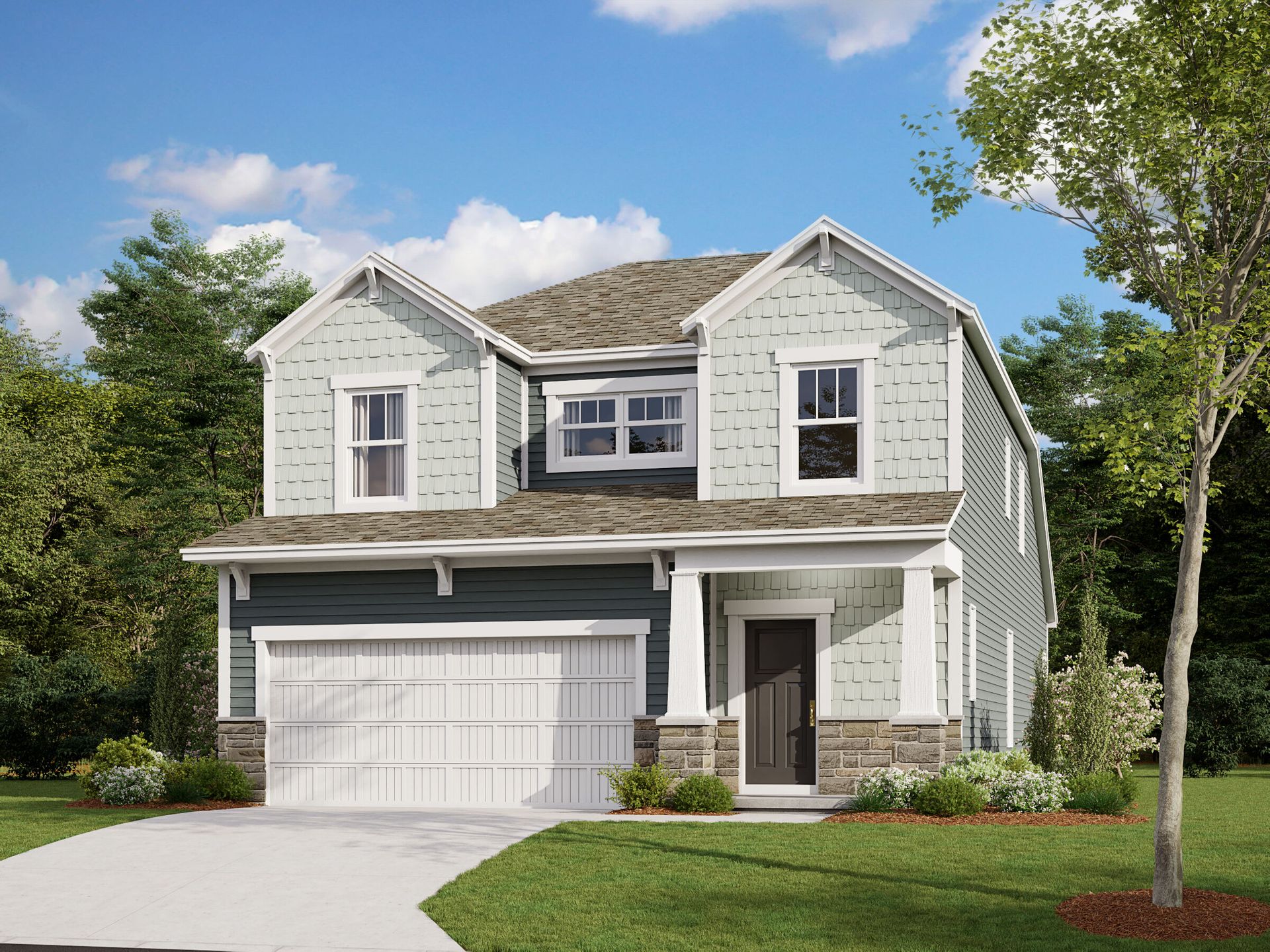 Oxford Elevation C with Bonus Room