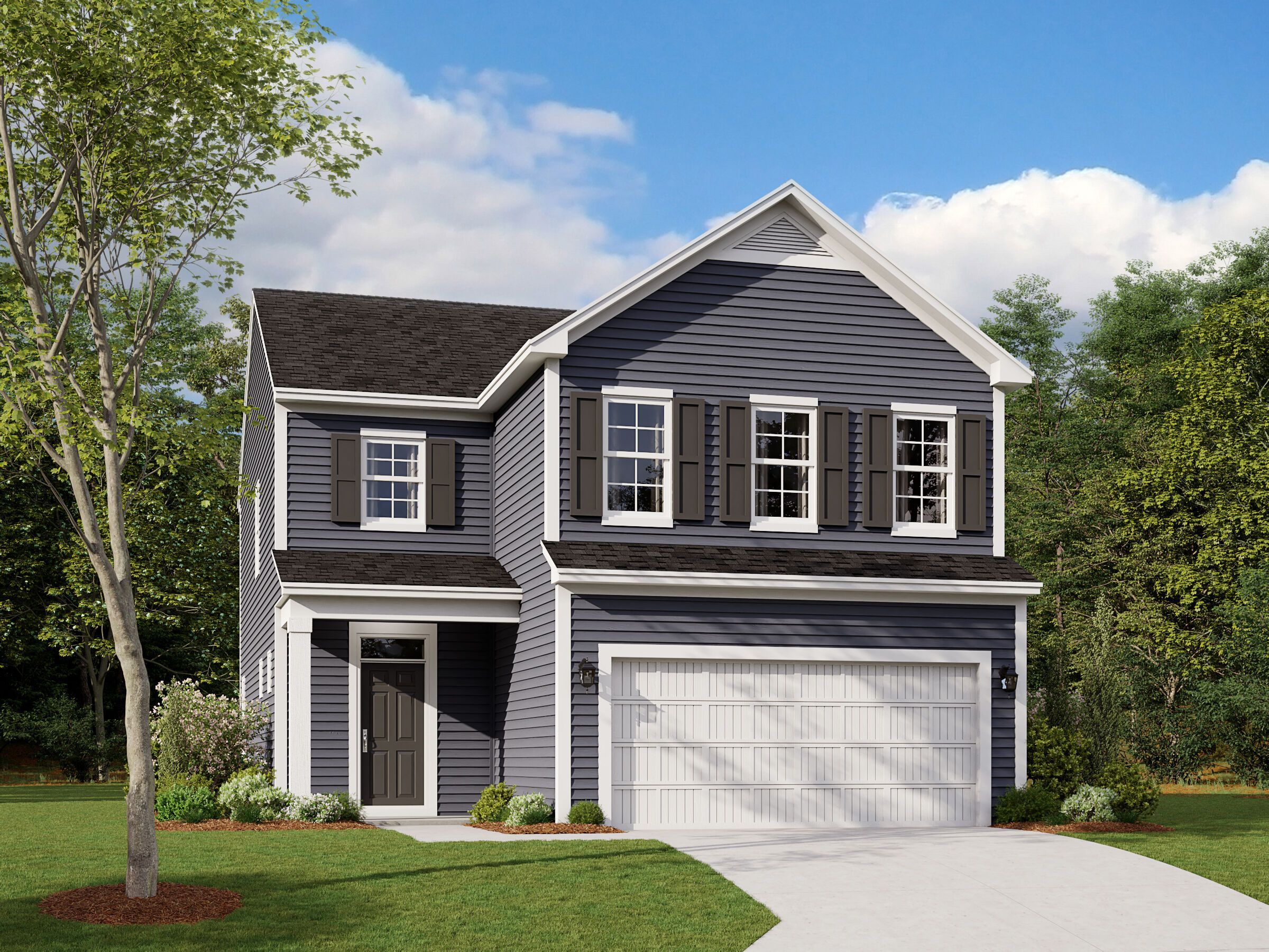 Hickory - Bear Run: Shelbyville, Indiana - M/I Homes