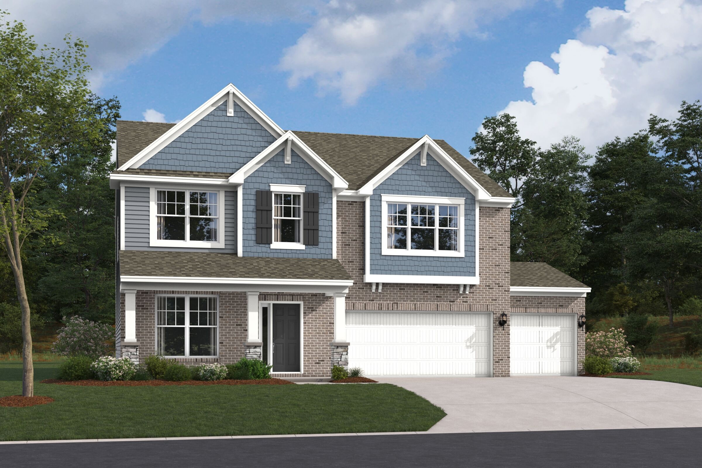 Helm's Mill por M/I Homes en Indianapolis Indiana