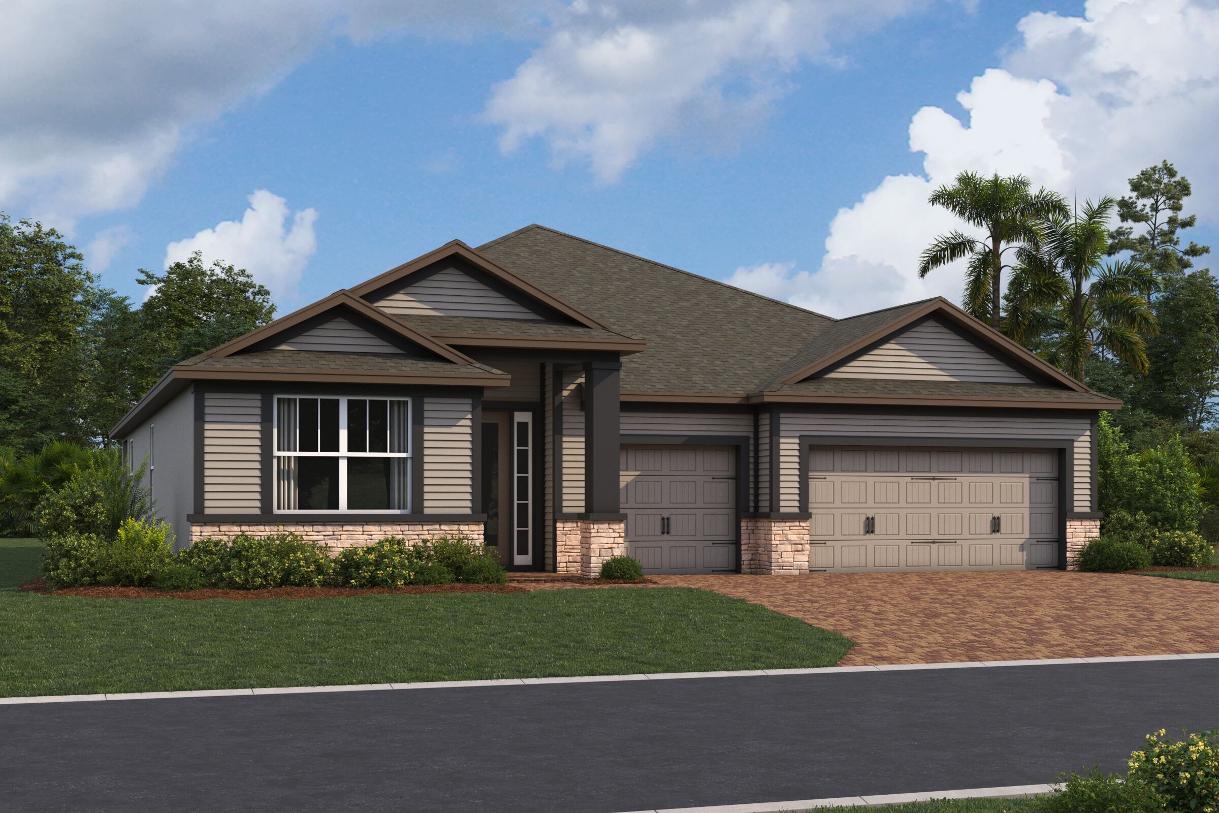 Corina II - Center Lake On The Park: Saint Cloud, Florida - M/I Homes