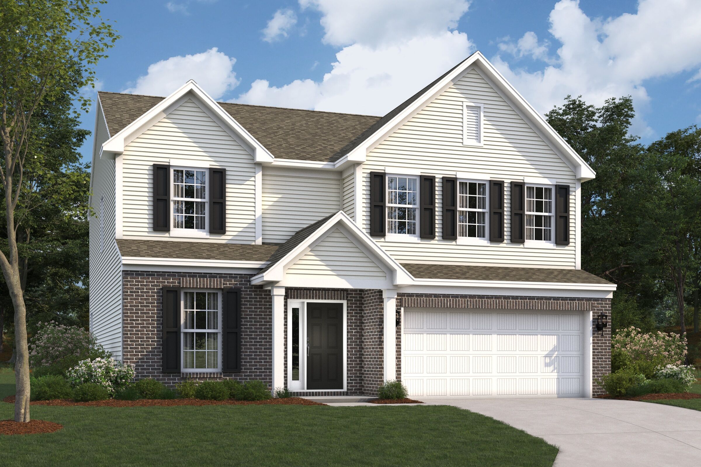 Akerman II - Sawyer Walk: Bargersville, Indiana - M/I Homes