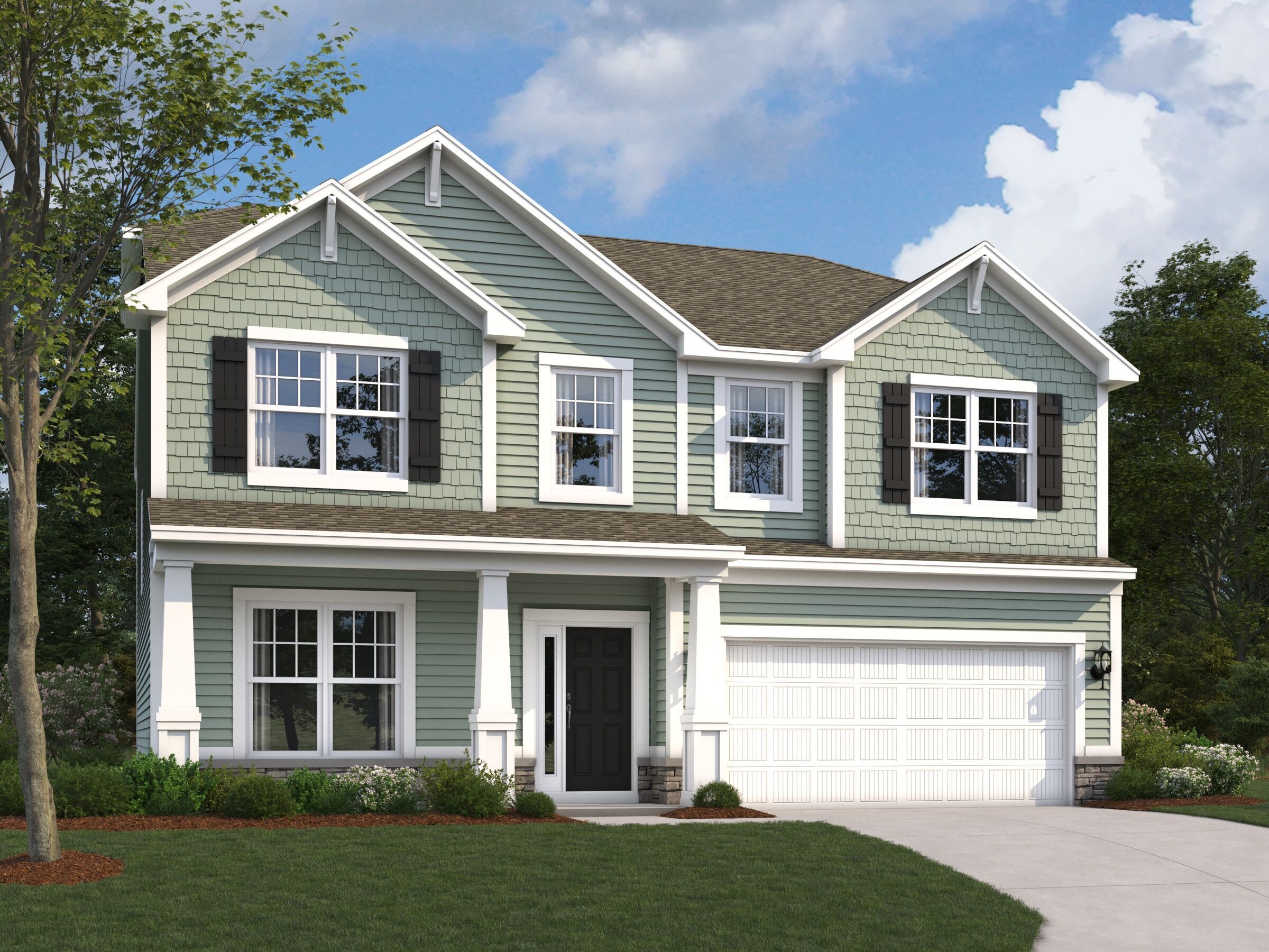 Foster - Hickory Run: Indianapolis, Indiana - M/I Homes