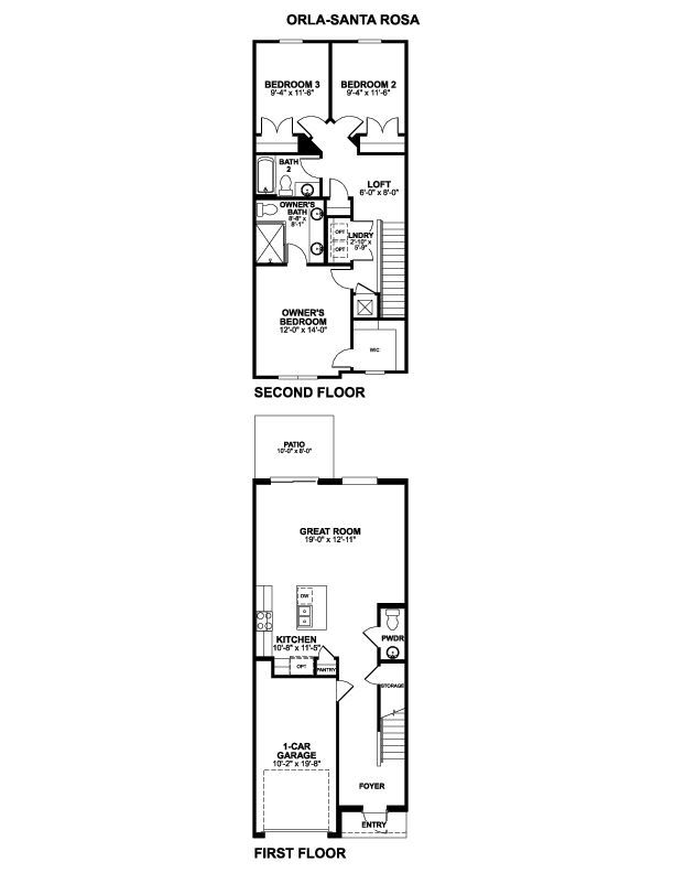 Santarosa Floorplan