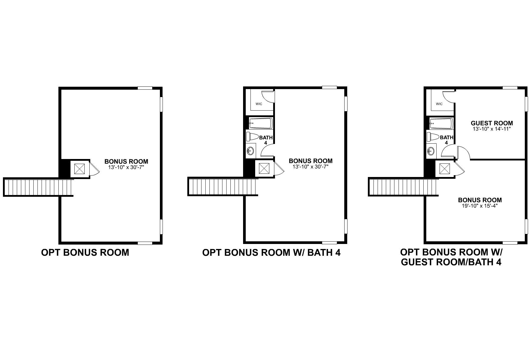 CorinaII Second Floor Options