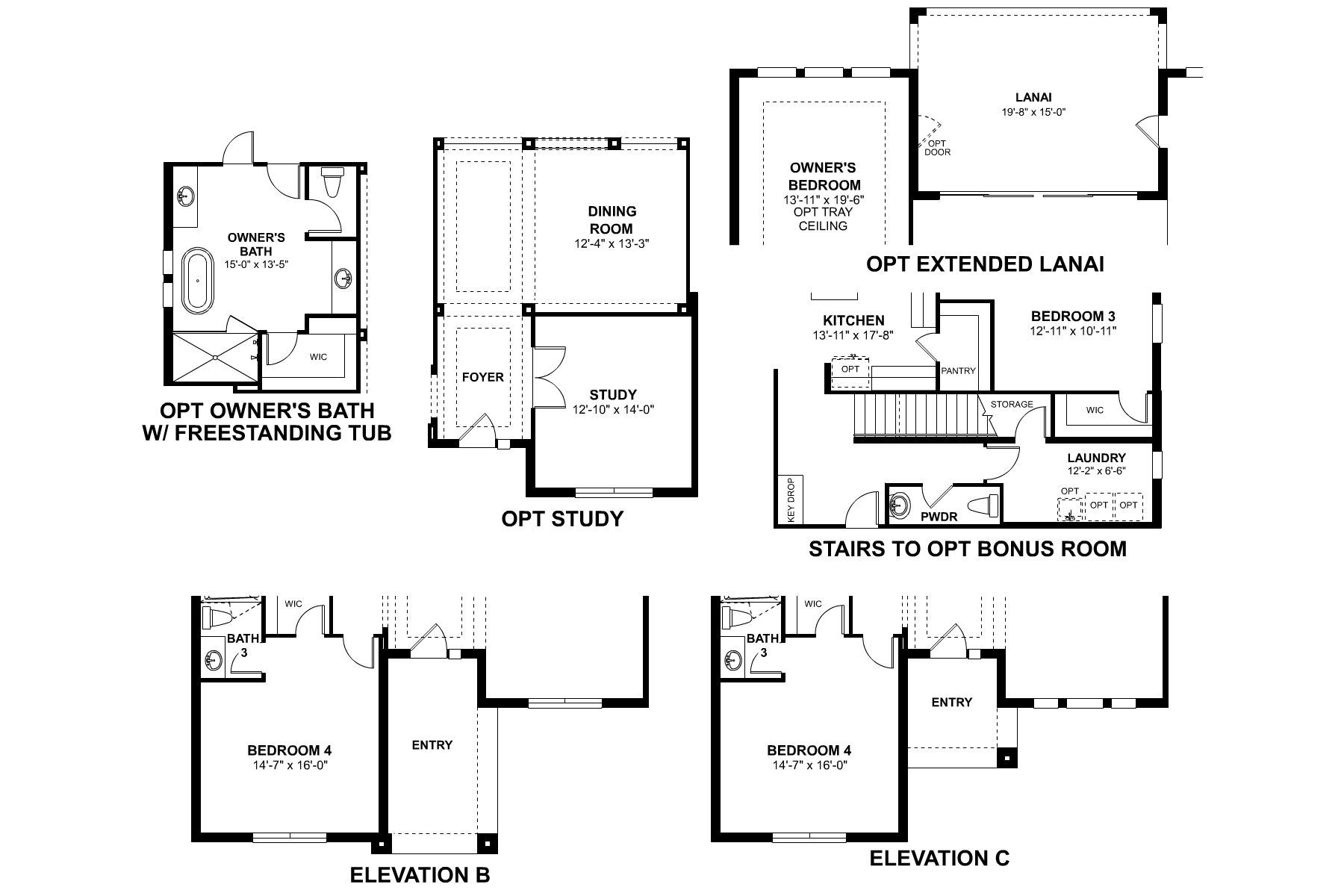 Sanmarino First Floor Options