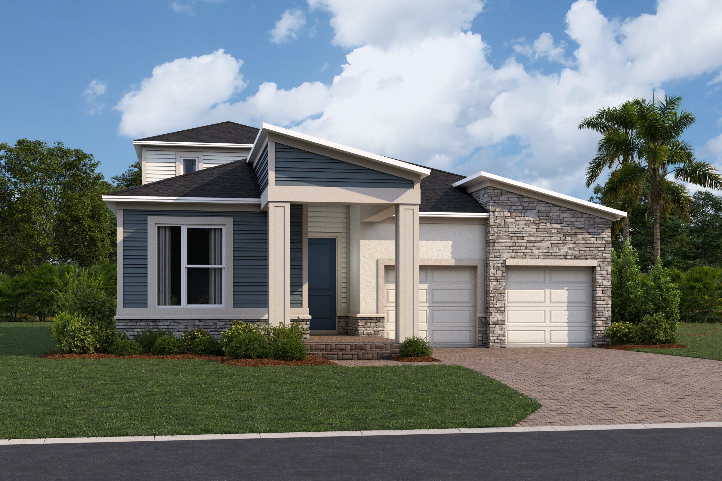 Cambridge Elevation  - Contemporary