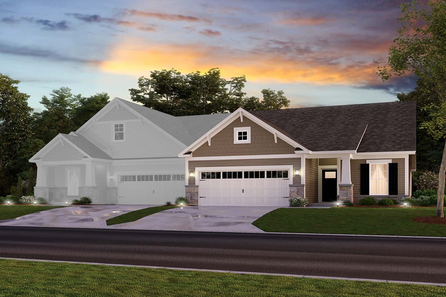 Castello - Sawyer Walk: Bargersville, Indiana - M/I Homes