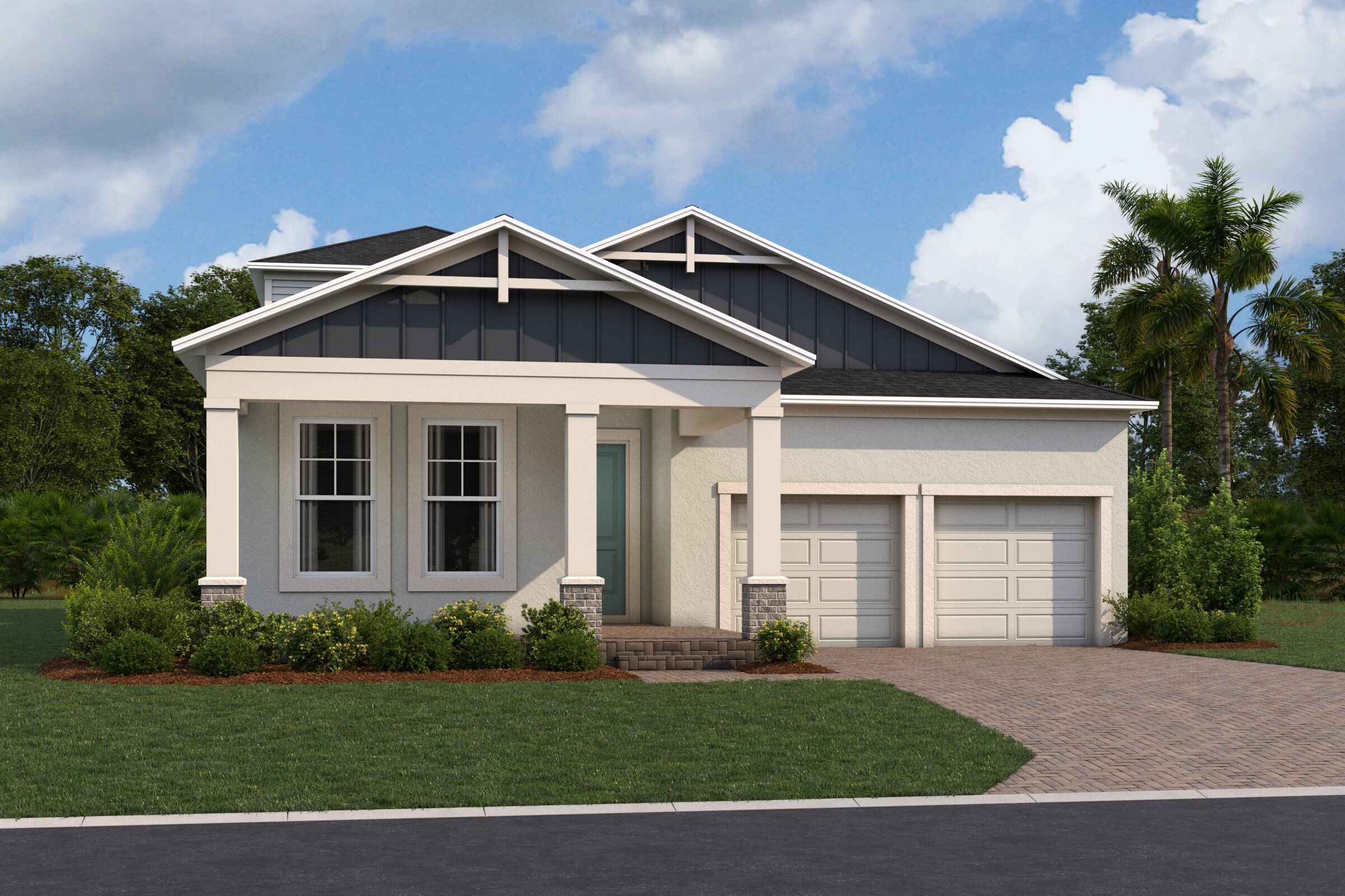 Cambridge Elevation - Modern Country