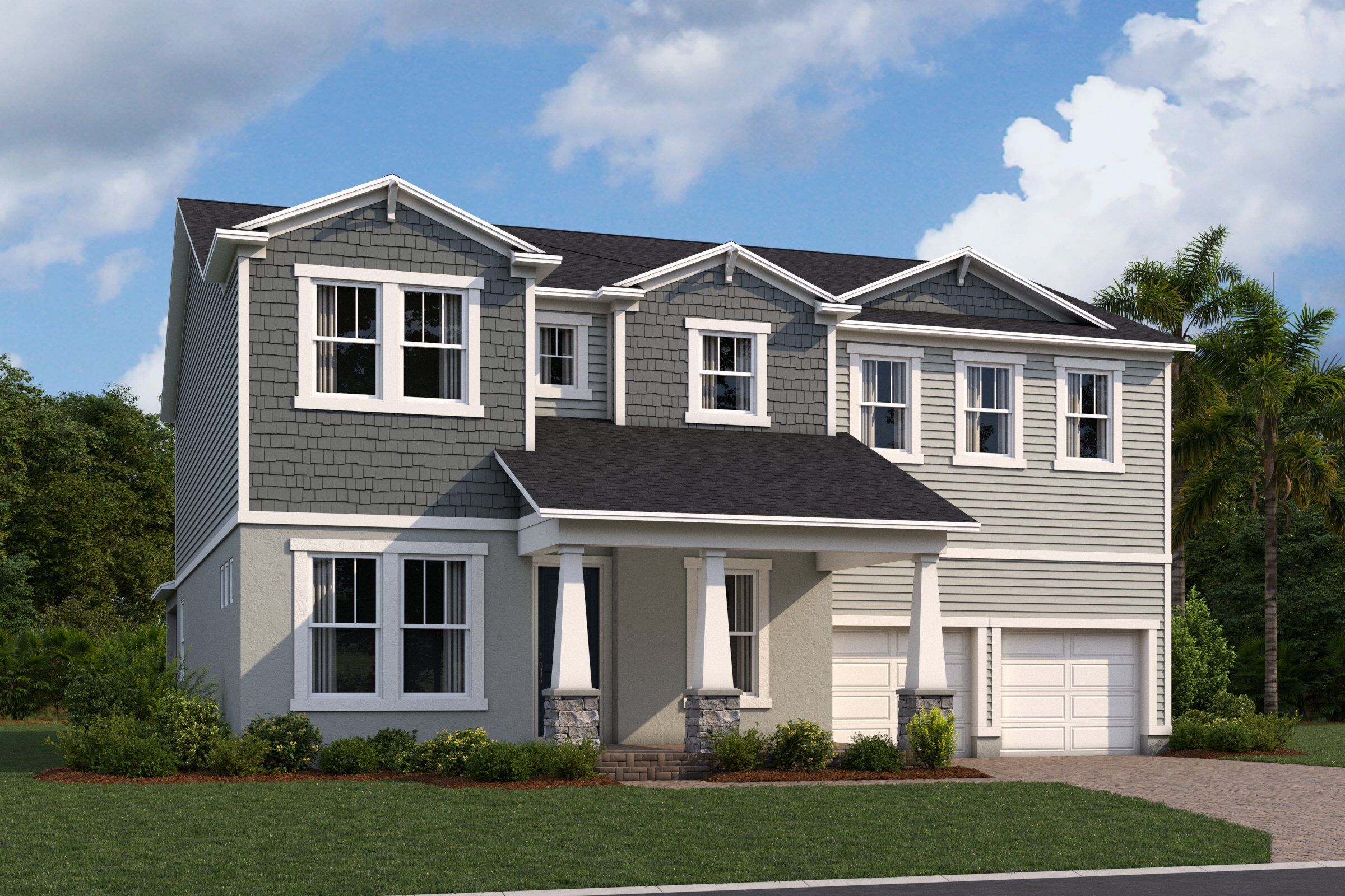 Newport Xl - Lake Star At Ovation: Winter Garden, Florida - M/I Homes