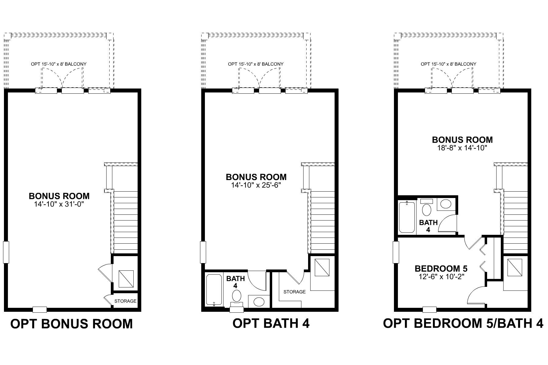 Cambridge-Second floor-Options