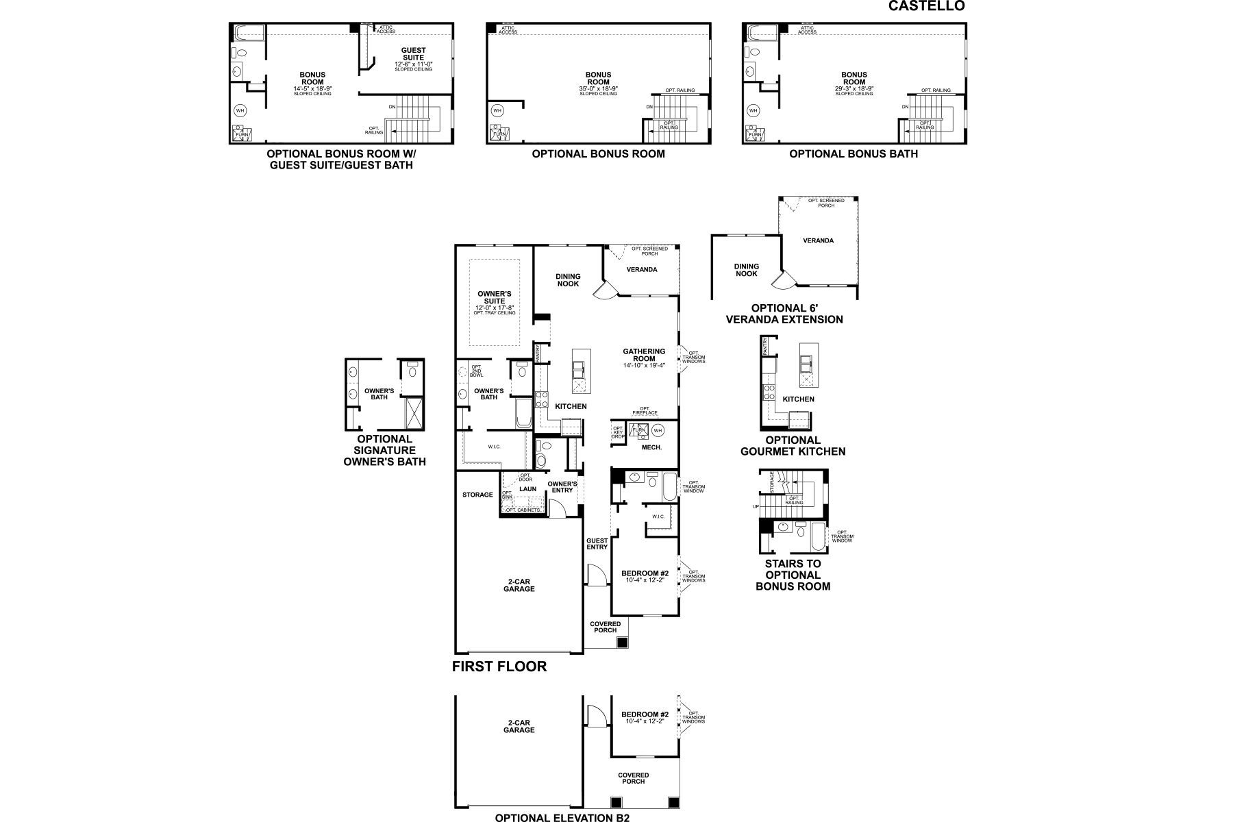 Castello Floorplan