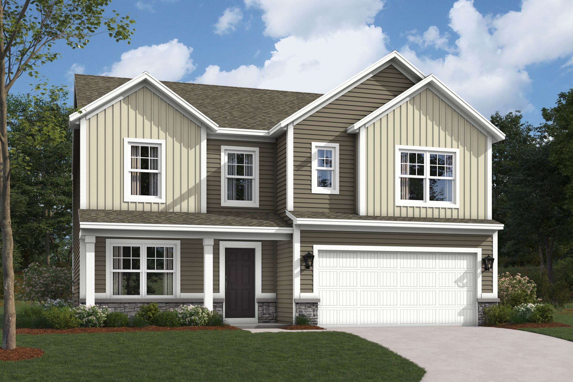 Aubrey - Grayson: Indianapolis, Indiana - M/I Homes