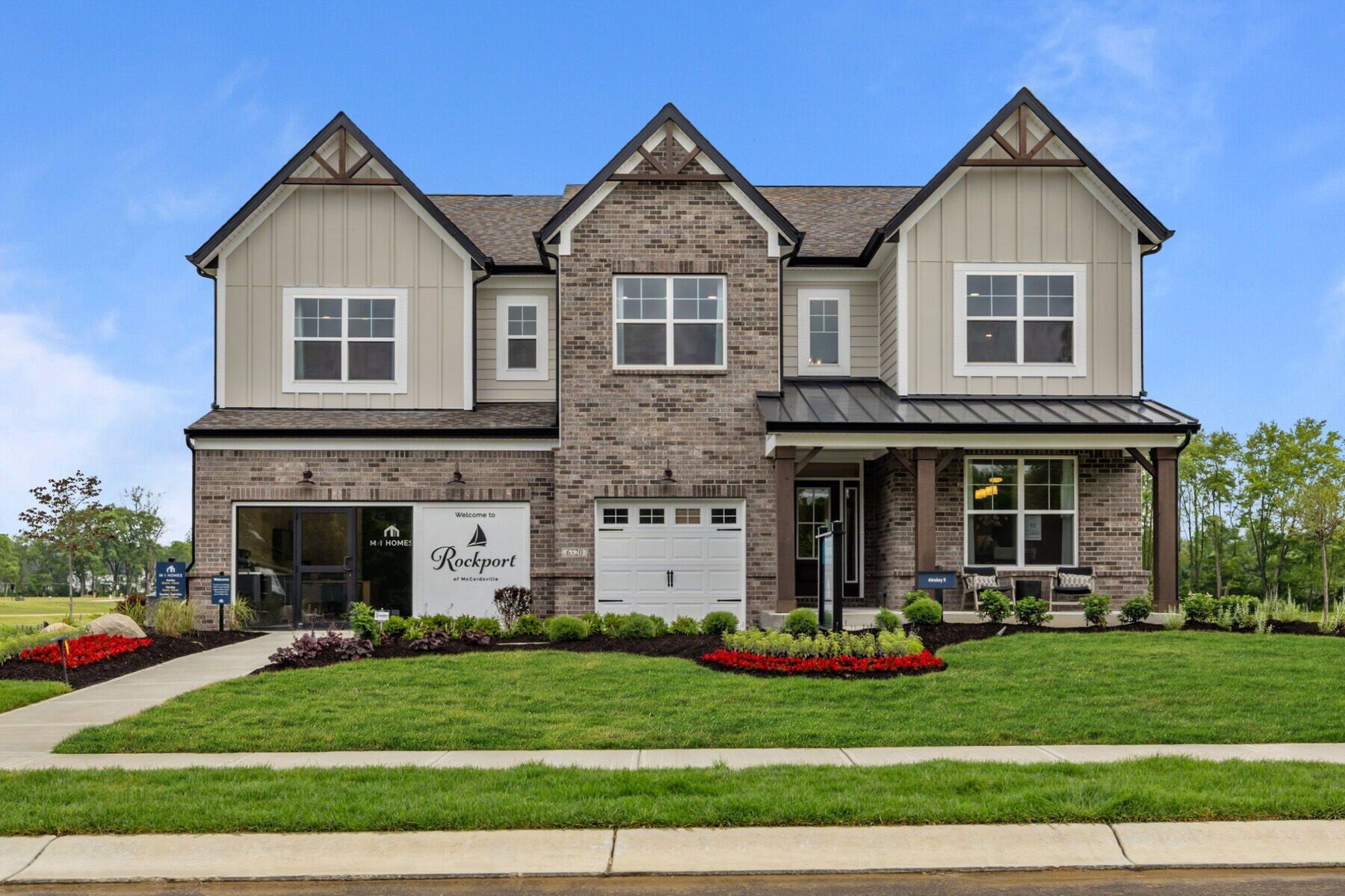 Ainsley II Basement - Rockport: McCordsville, Indiana - M/I Homes
