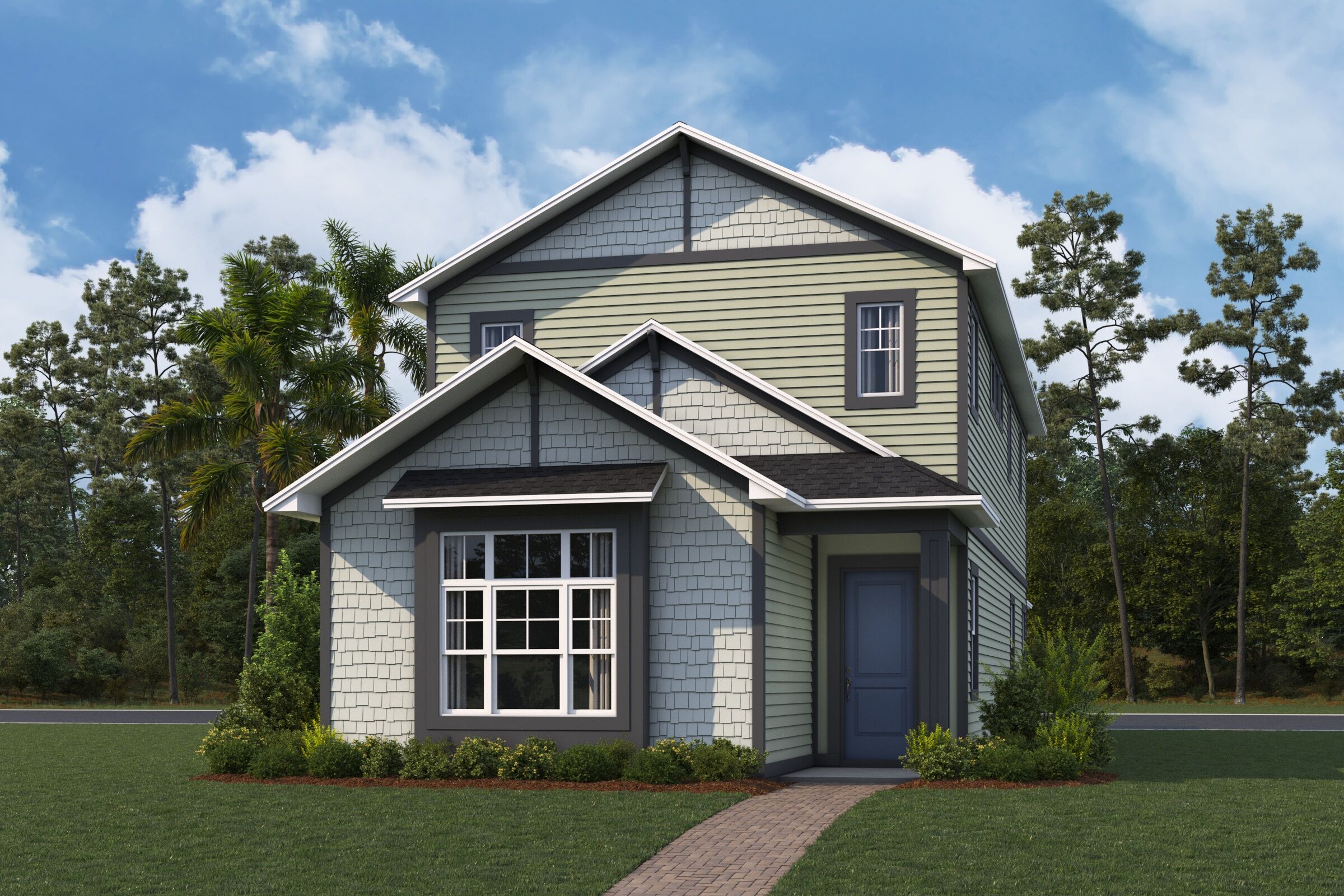 Bridgeport Elevation  Traditional Shingle