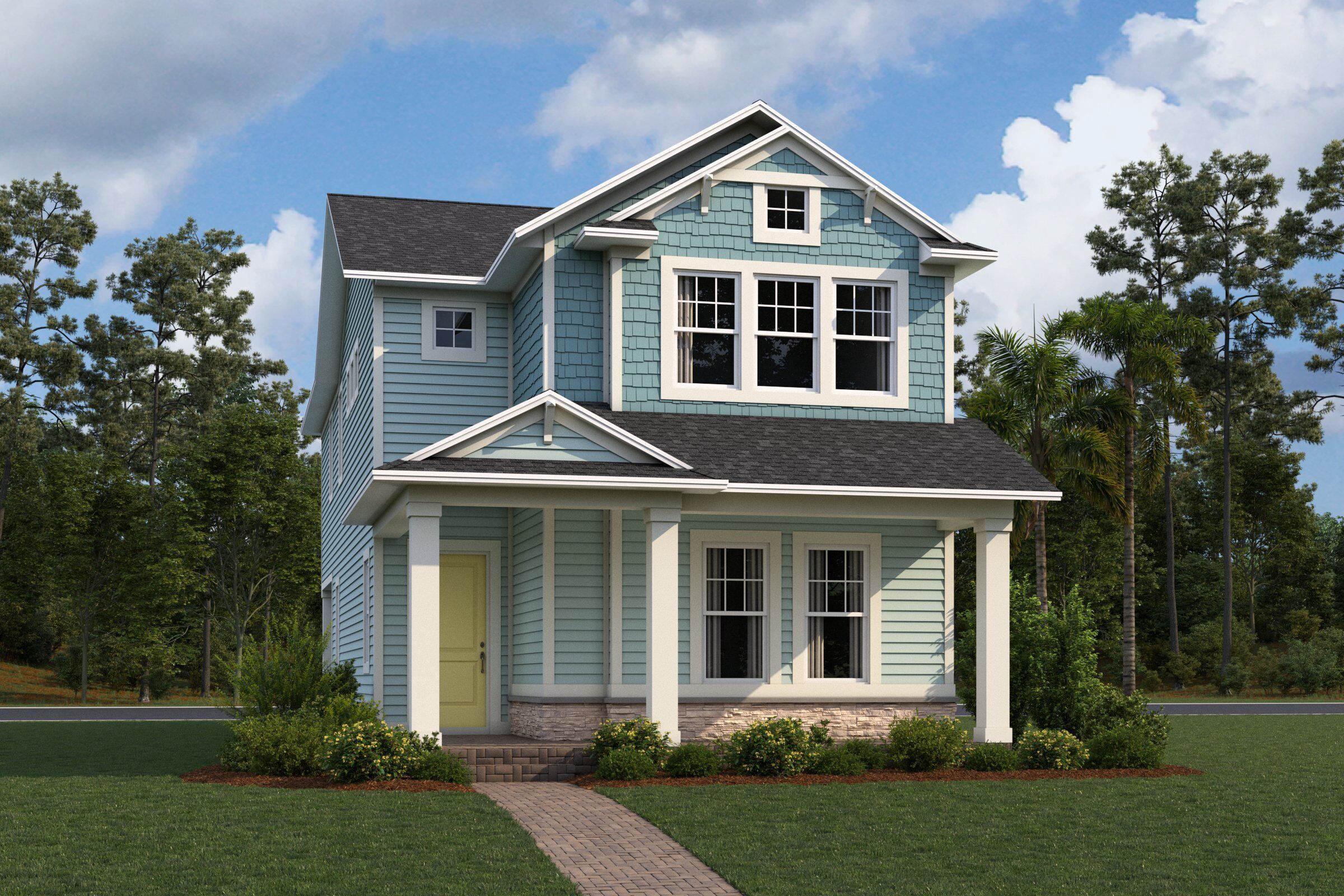 Wekiva Elevation  Traditional Shingle