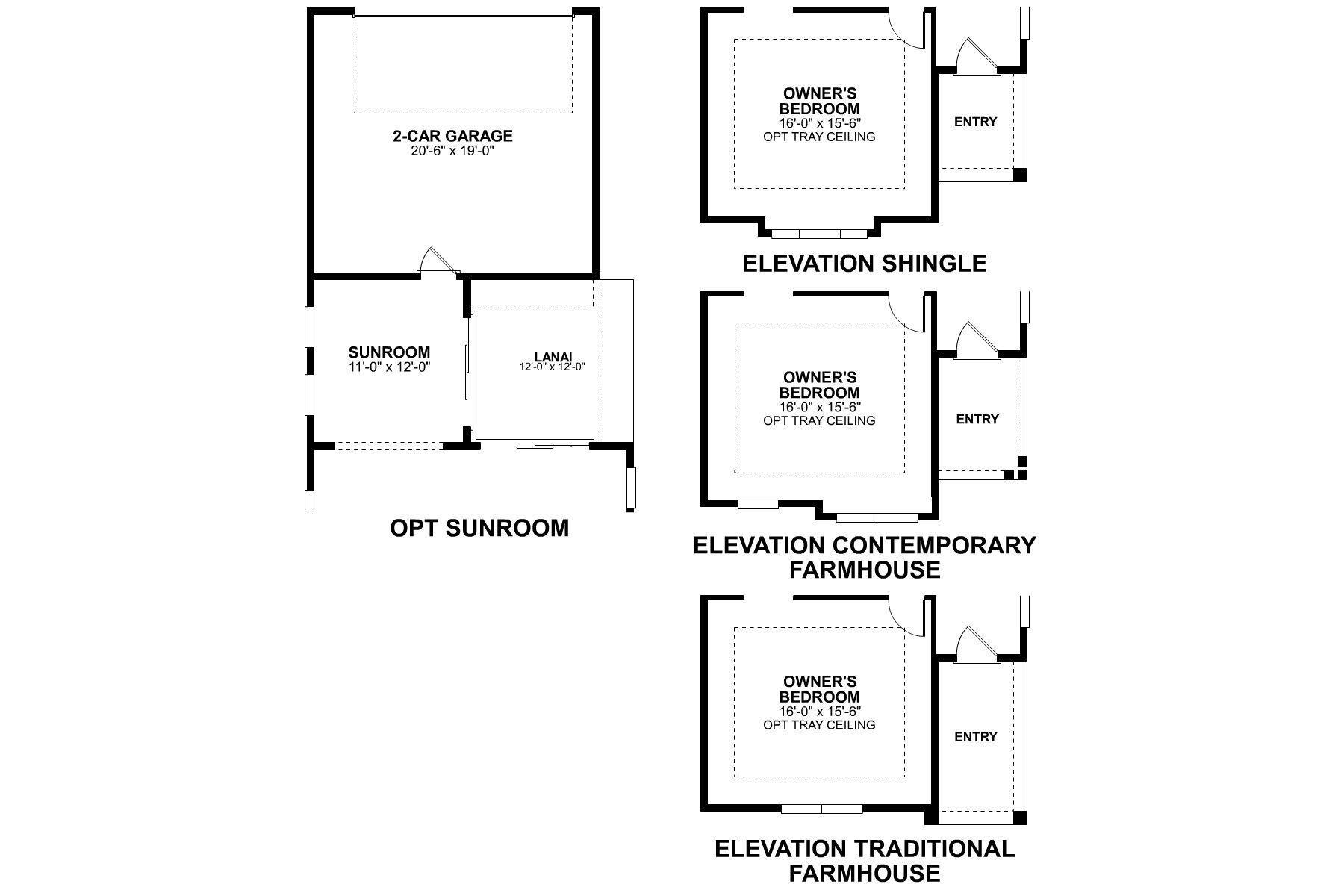 Bridgeport First Floor Options