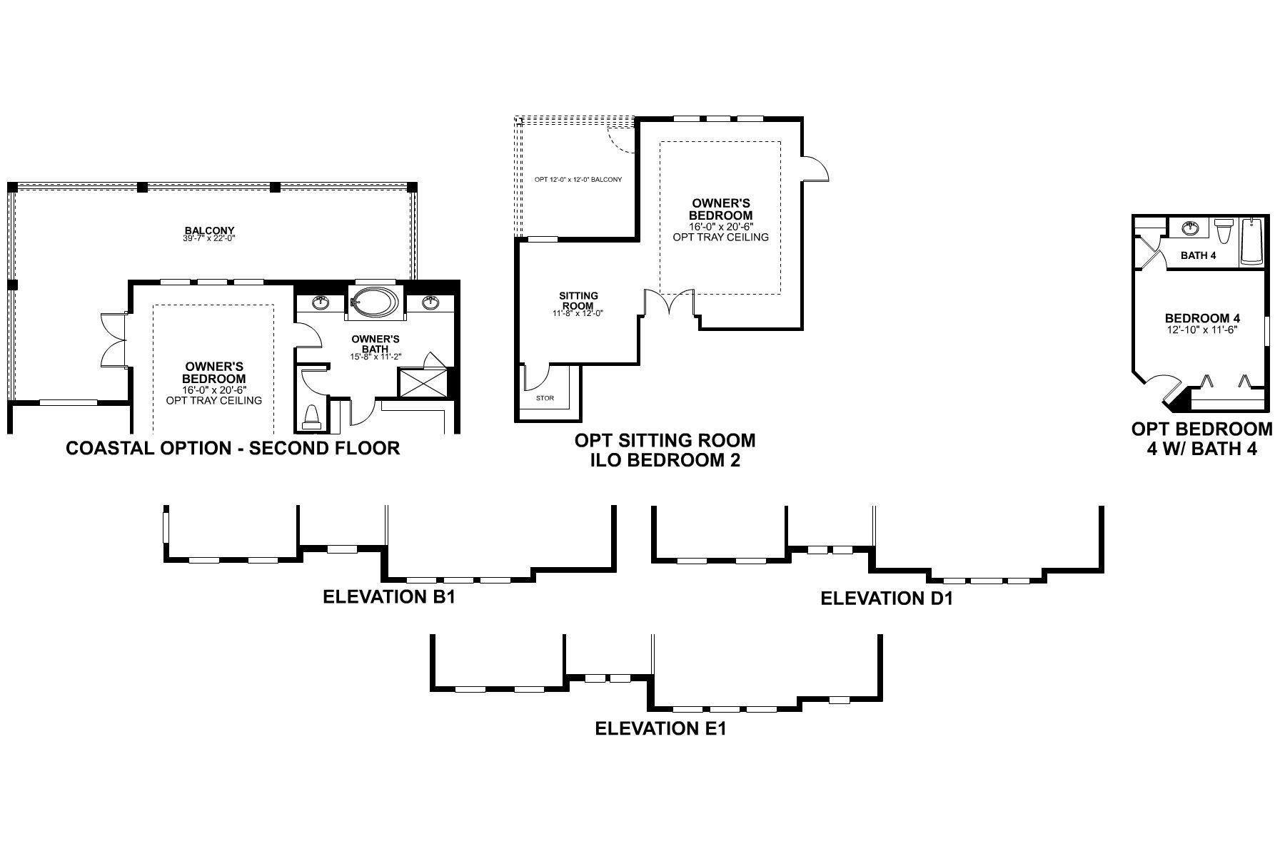 Glenwood-Second Floor Options