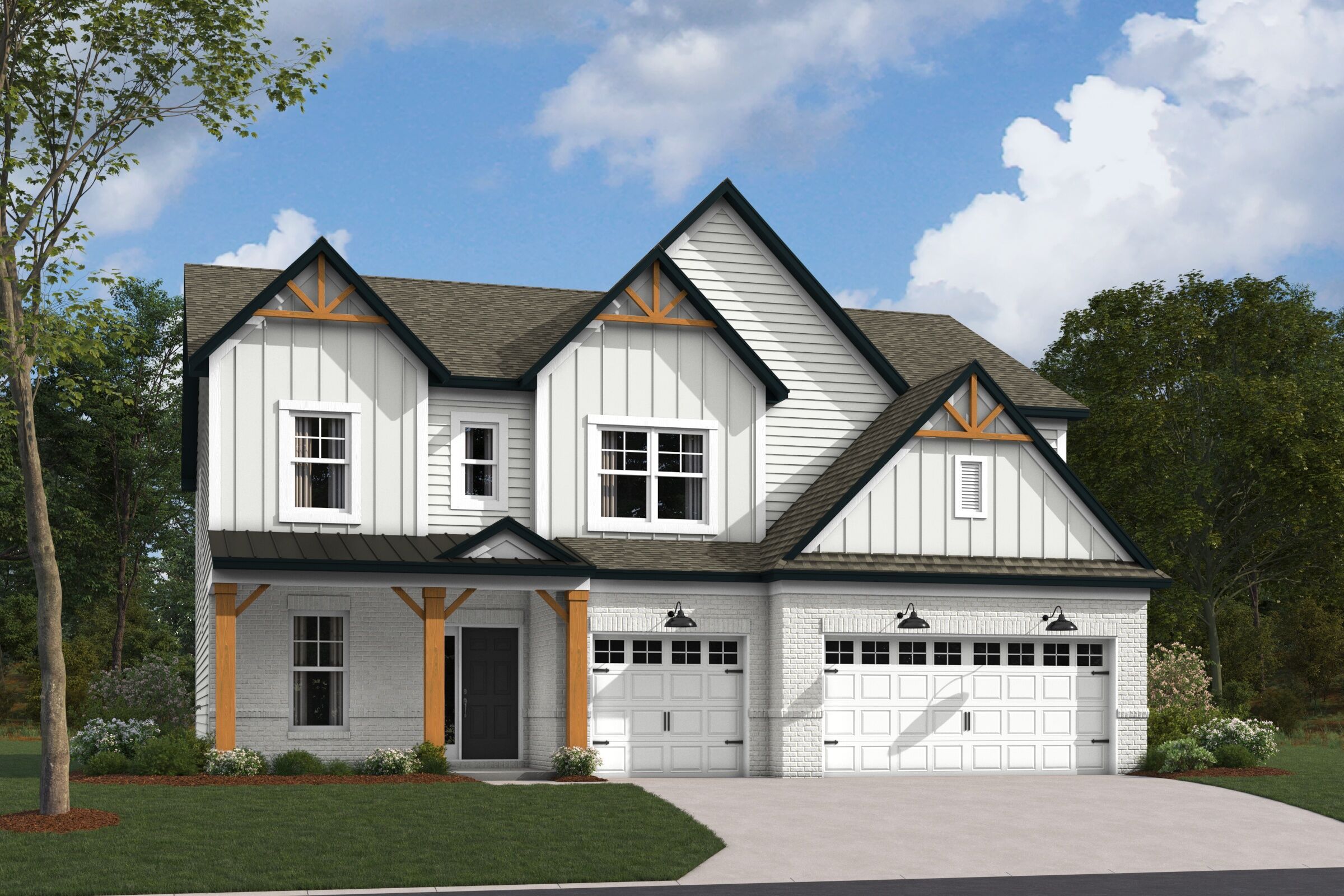 Drake - Auburn Ridge: Brownsburg, Indiana - M/I Homes