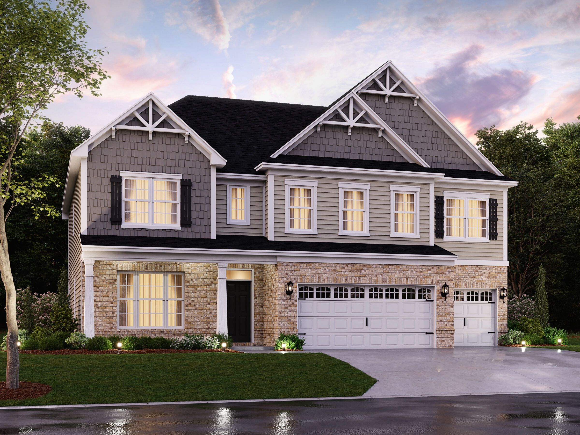 Kensington Basement - Auburn Ridge: Brownsburg, Indiana - M/I Homes