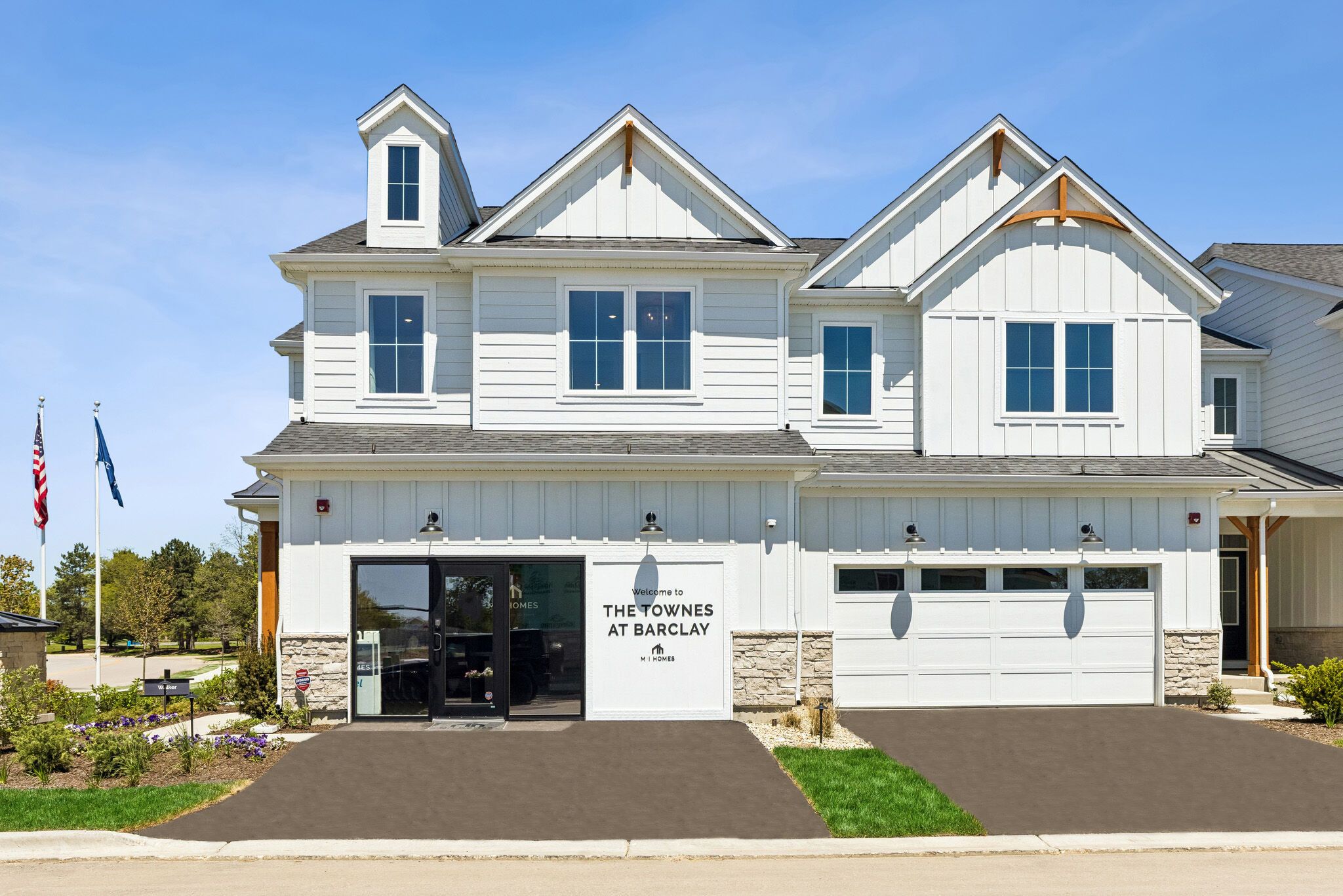 casa en The Townes At Barclay por M/I Homes