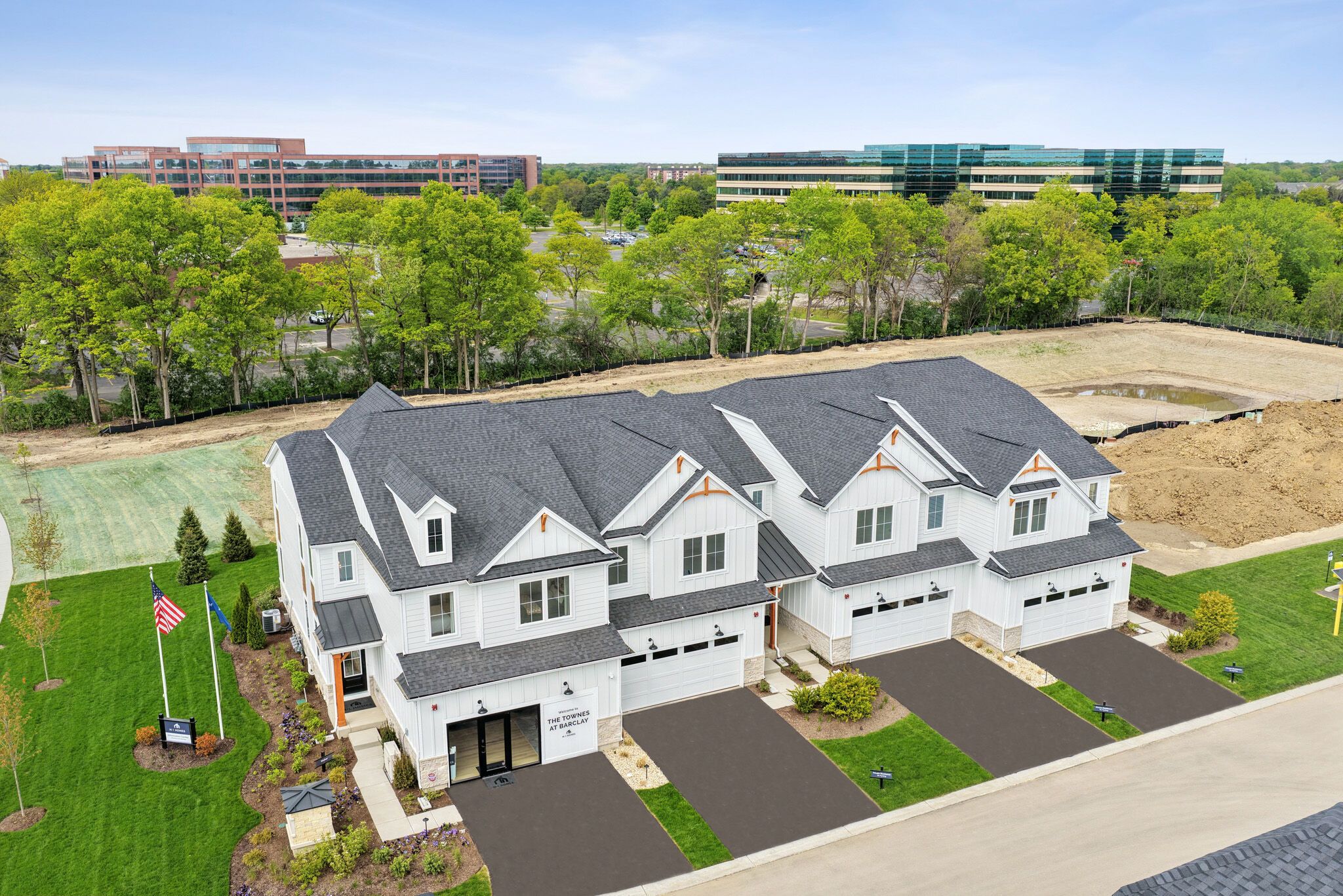 casa en The Townes At Barclay por M/I Homes