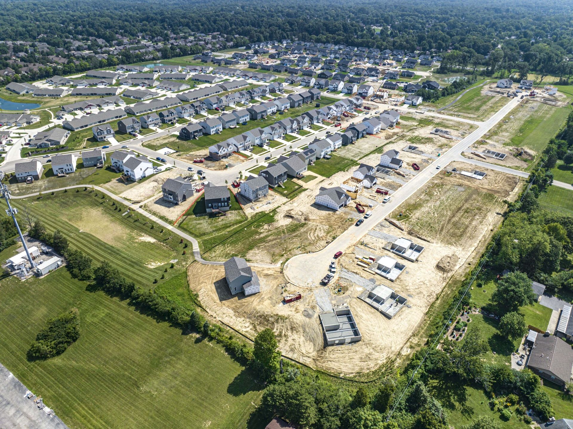 Chamberlin Crossing community aerial photos