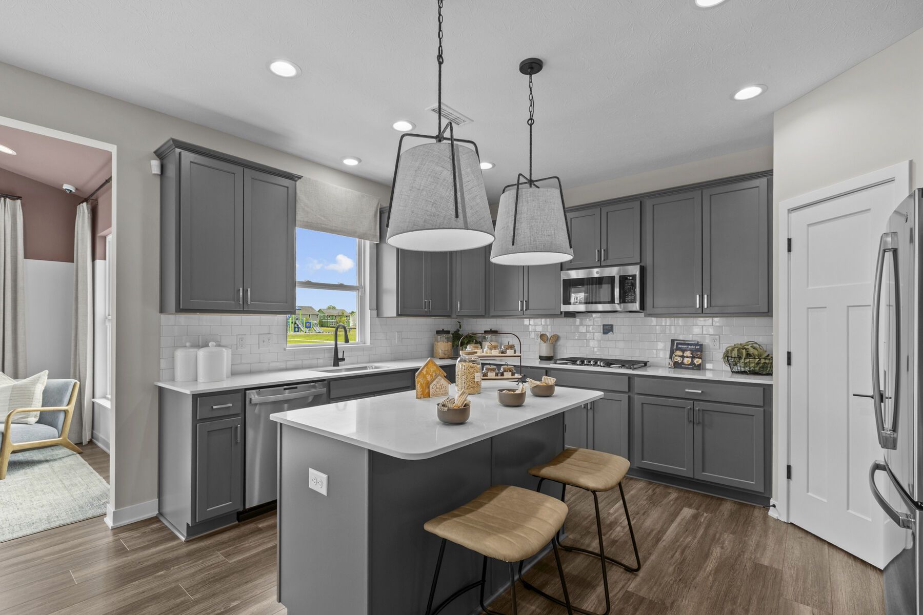 Findlay Slab - Hickory Run: Indianapolis, Indiana - M/I Homes
