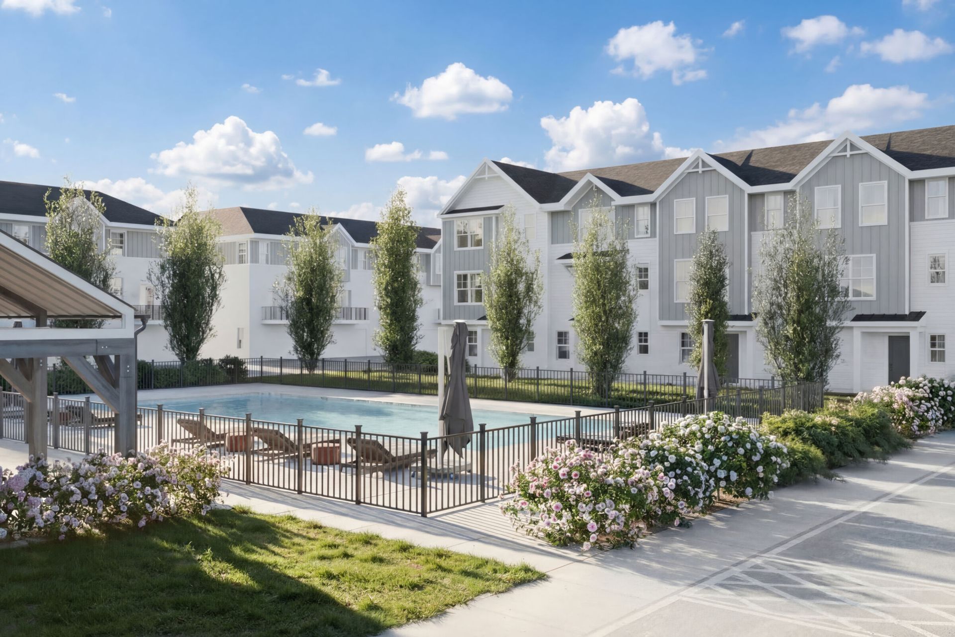 Amenity Space Rendering - For Representational Purposes Only