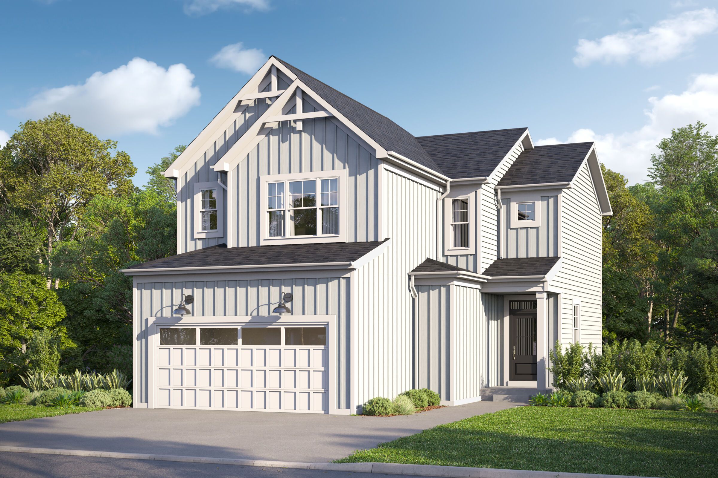 Kenswick Elevation Farmhouse