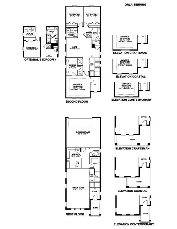 Sebring Floorplan