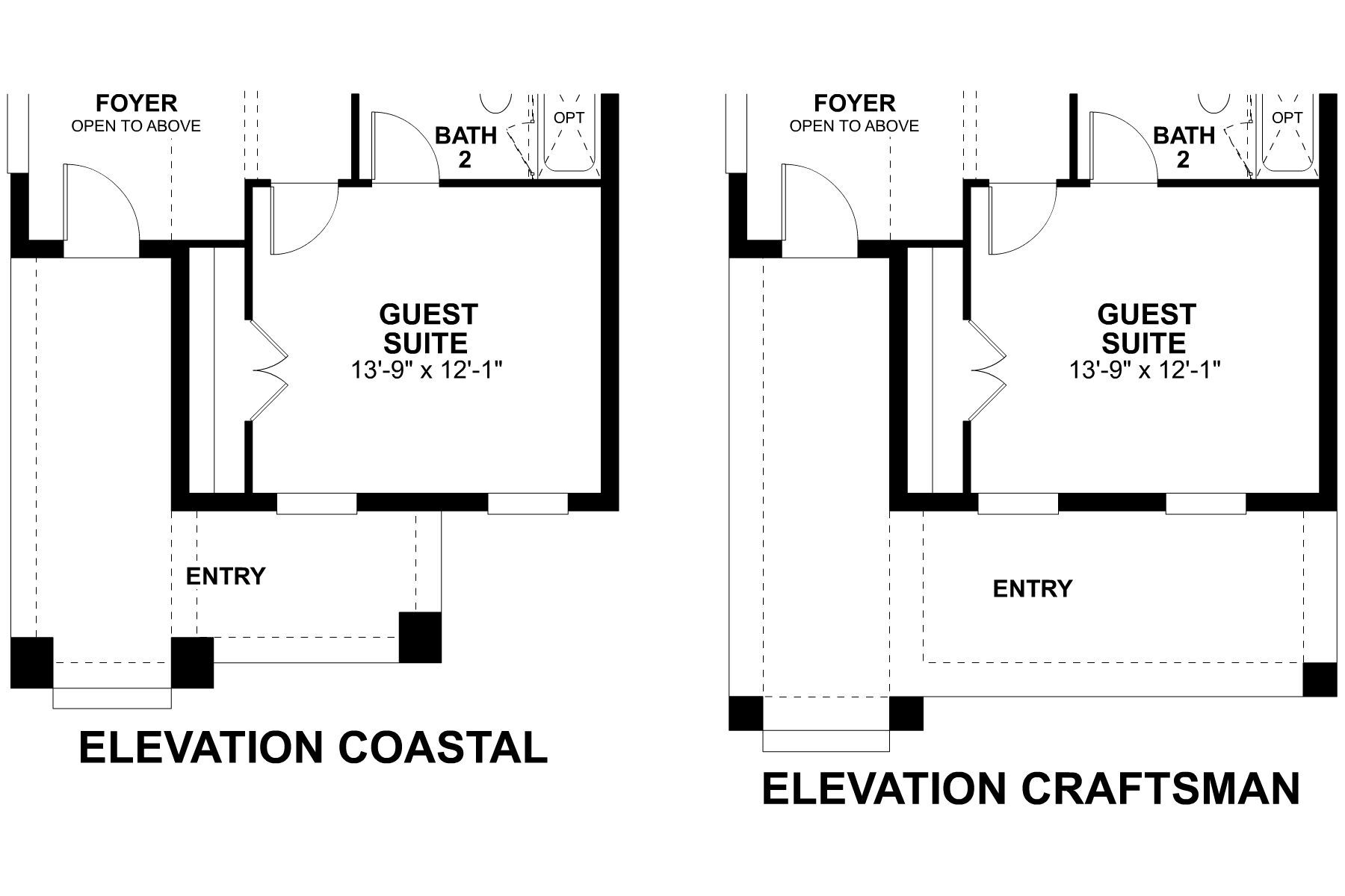 Wekiva First Floor Options