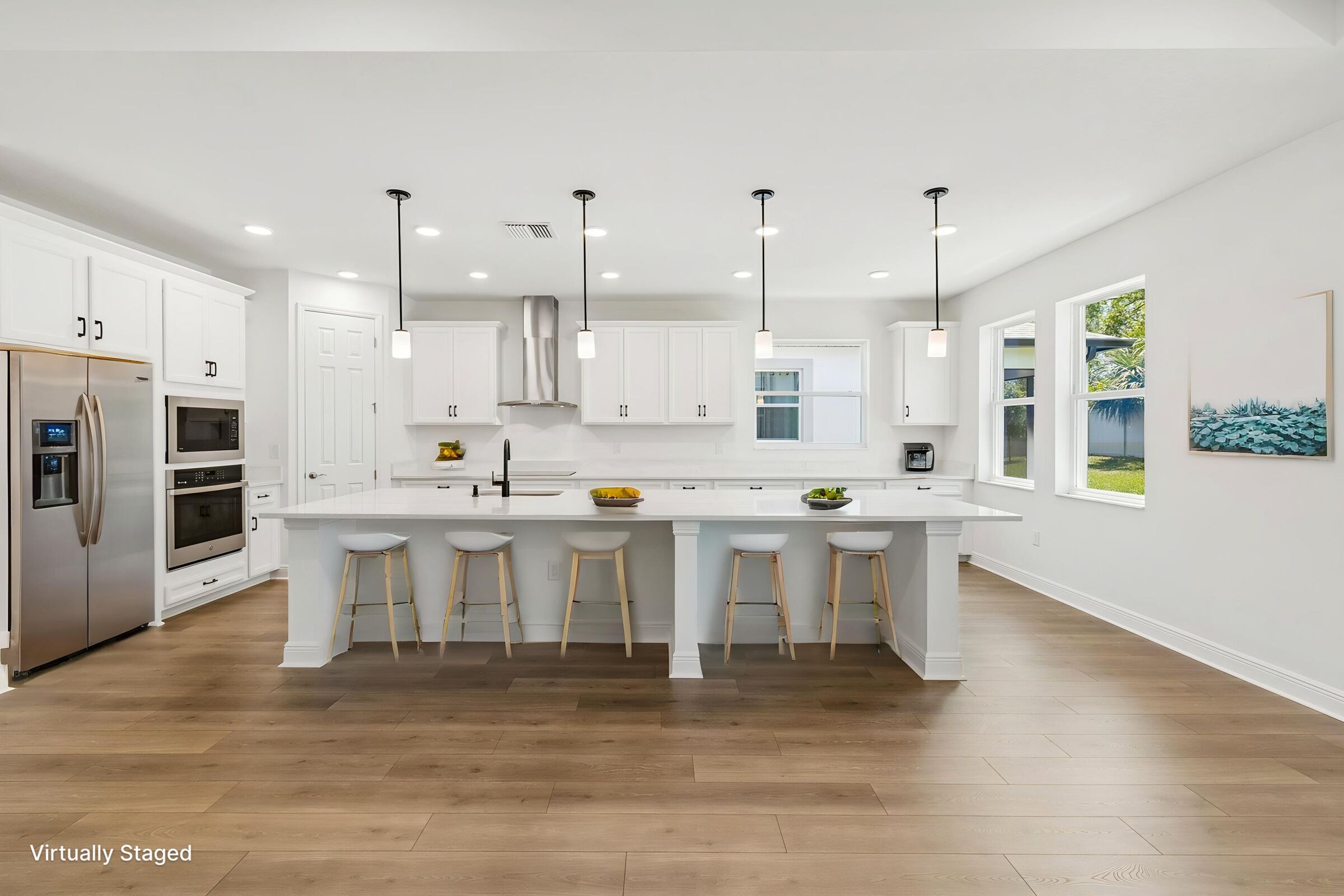 Kitchen - Virtually Staged