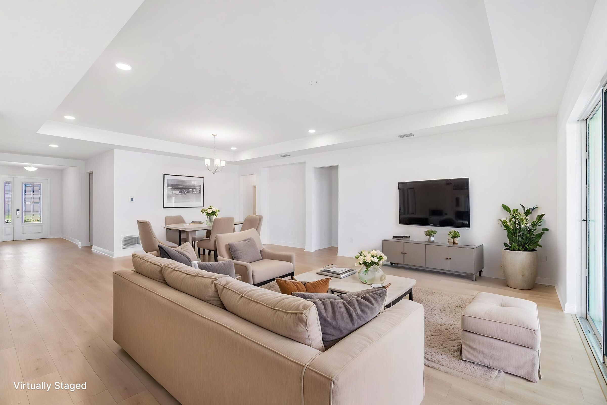 Great Room - Virtually Staged
