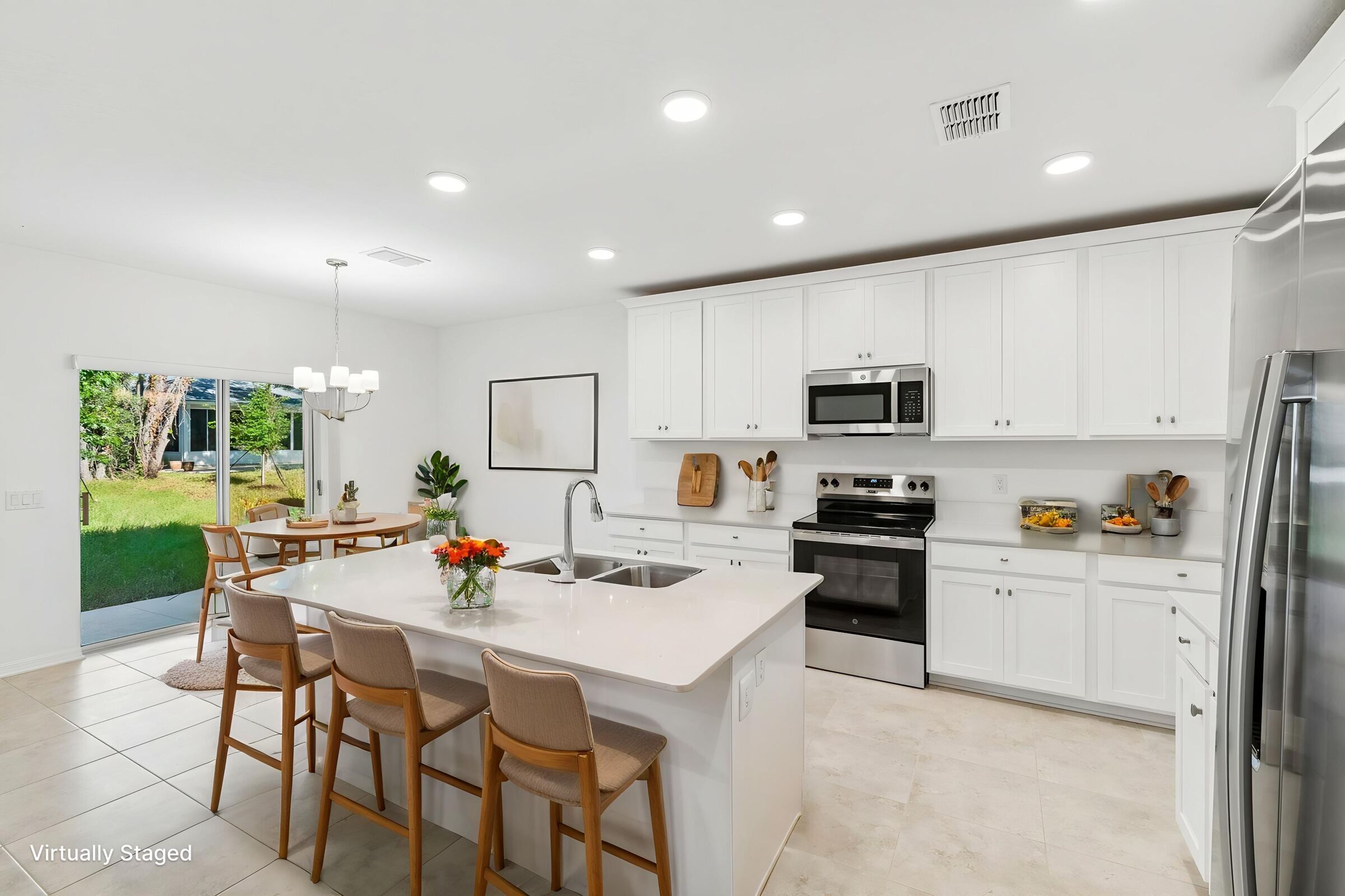 Kitchen - Virtually Staged