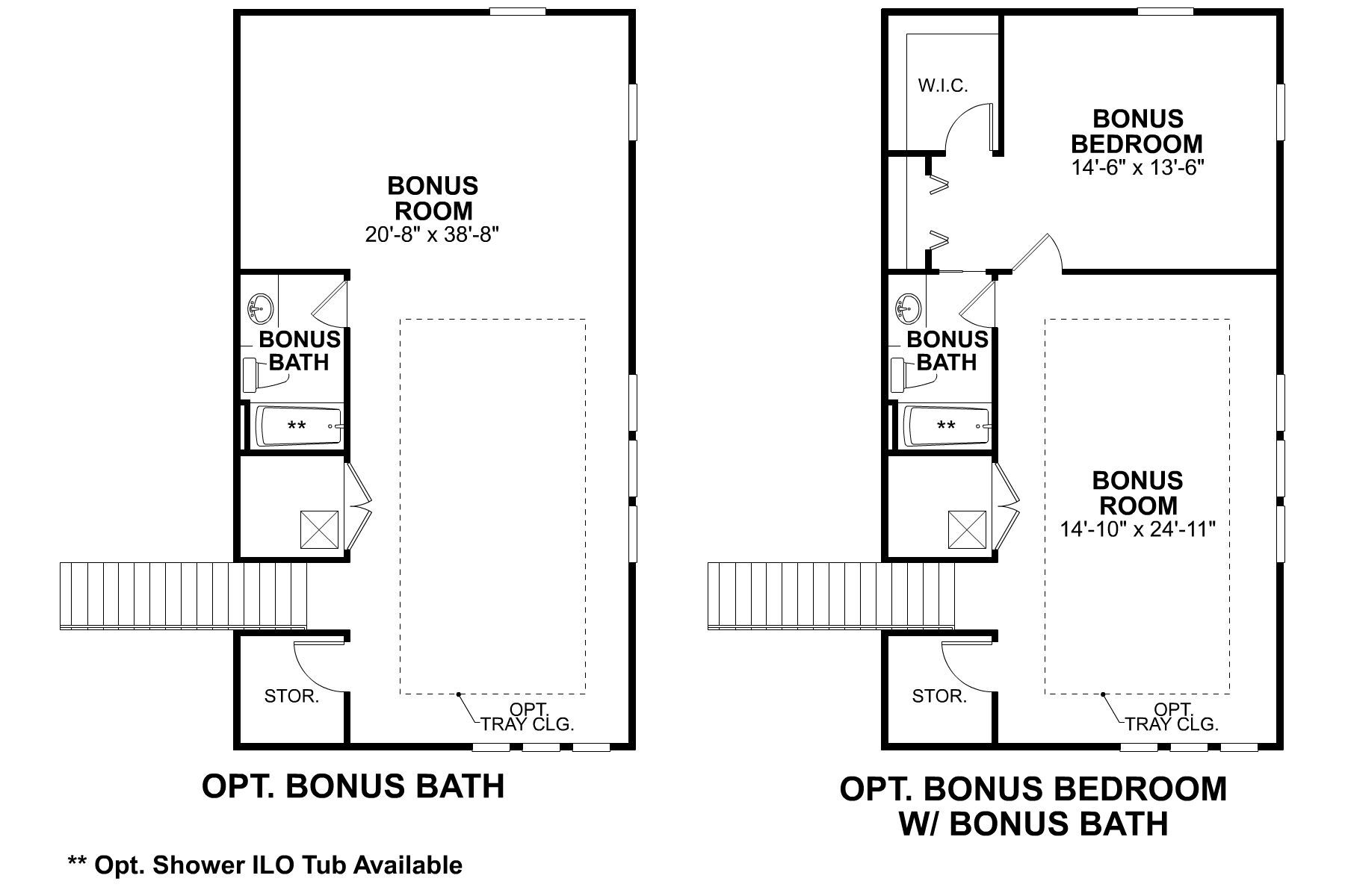 Barcello Bonus Second Floor Options