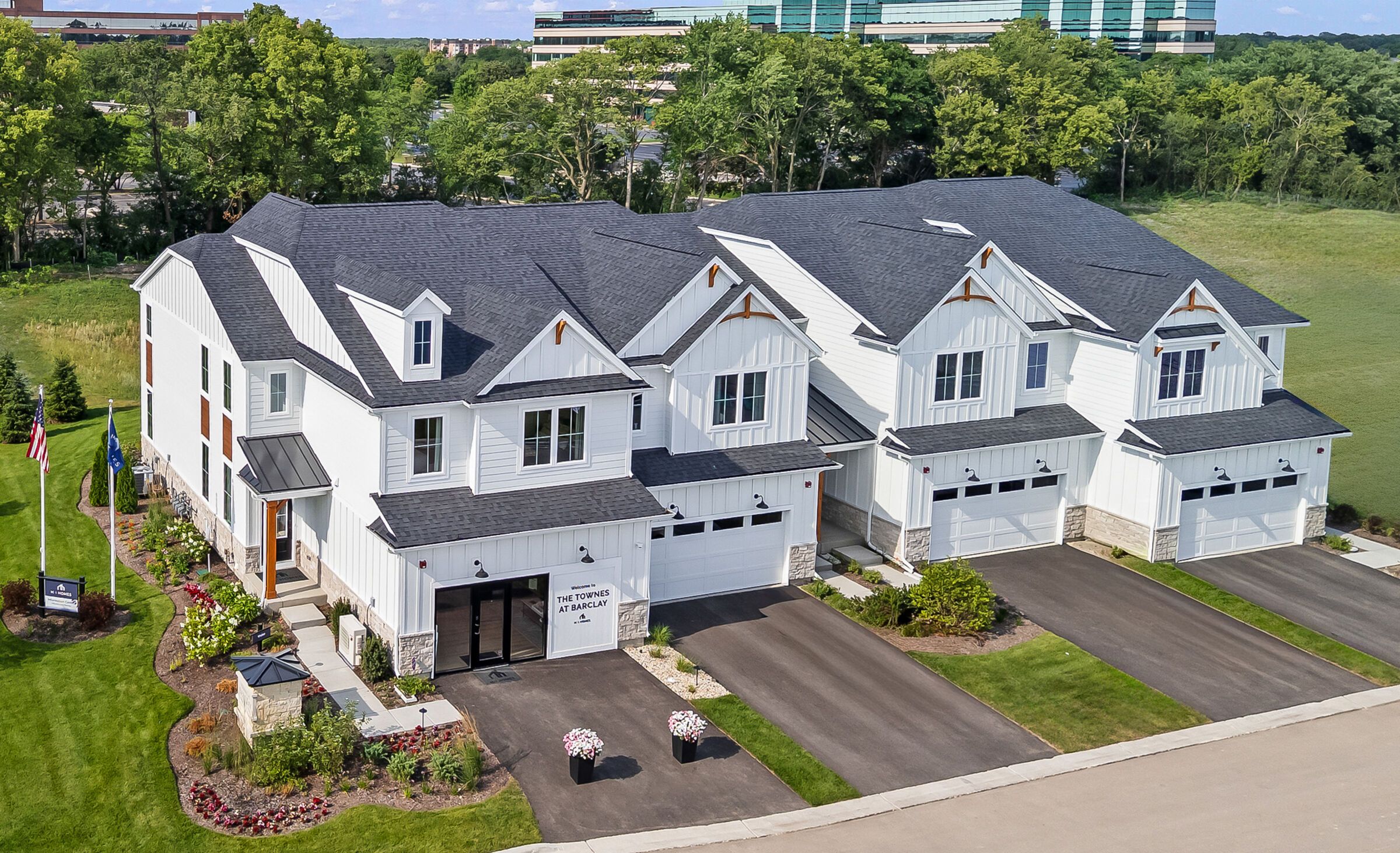 casa en The Townes At Barclay por M/I Homes