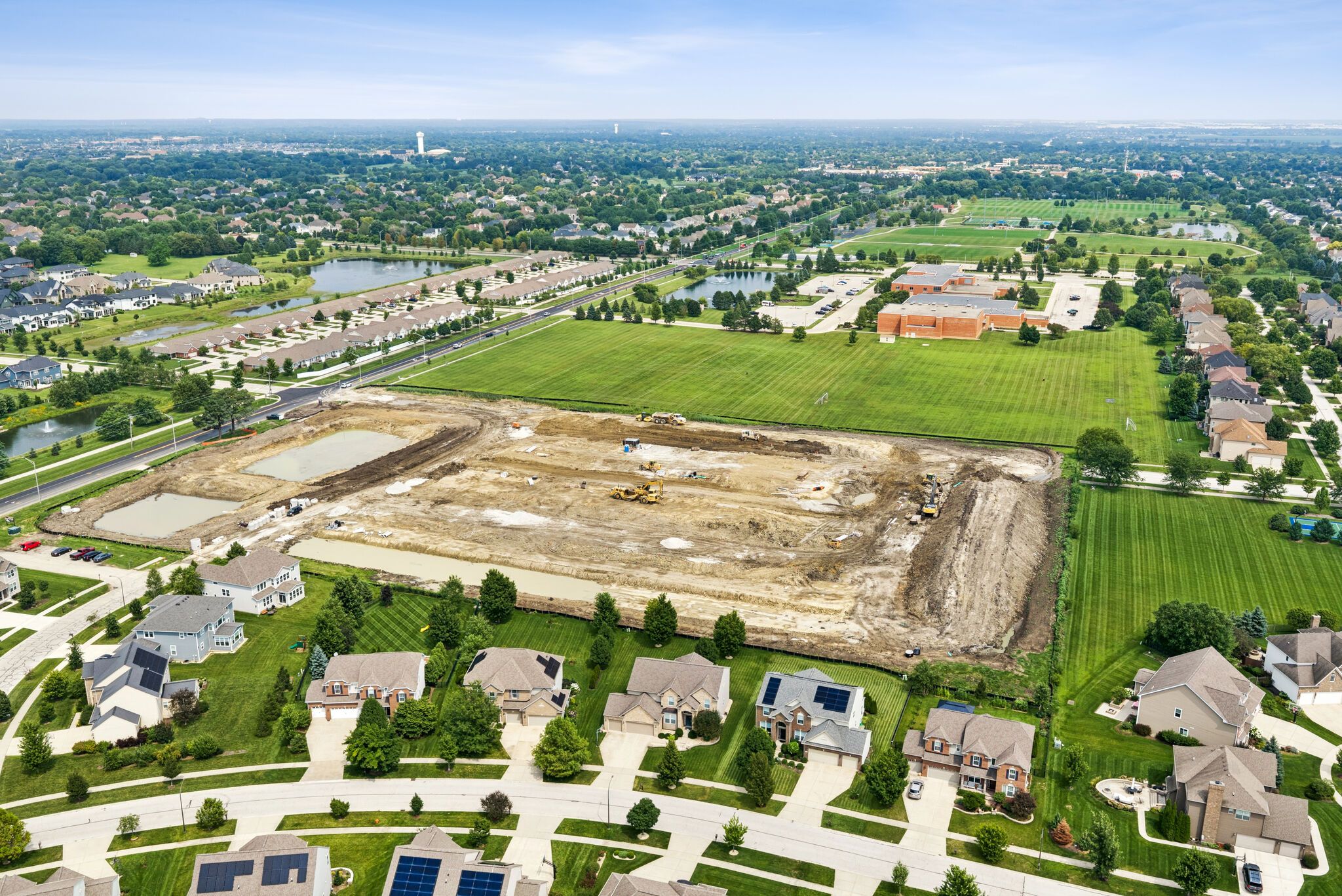 Everly Trace of Naperville Aerial