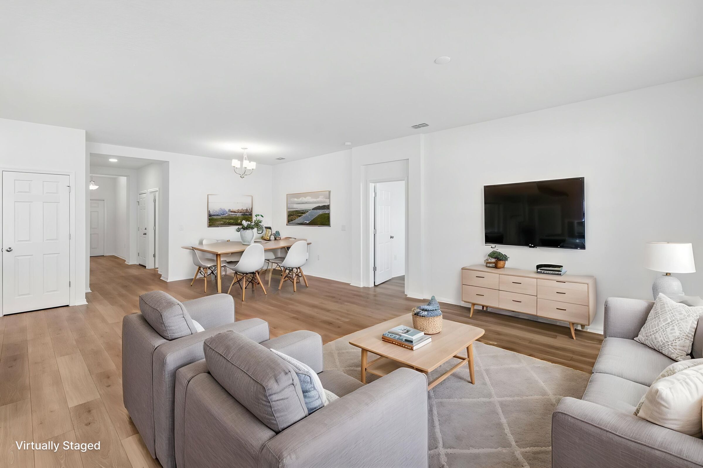 Family Room - Virtually Staged