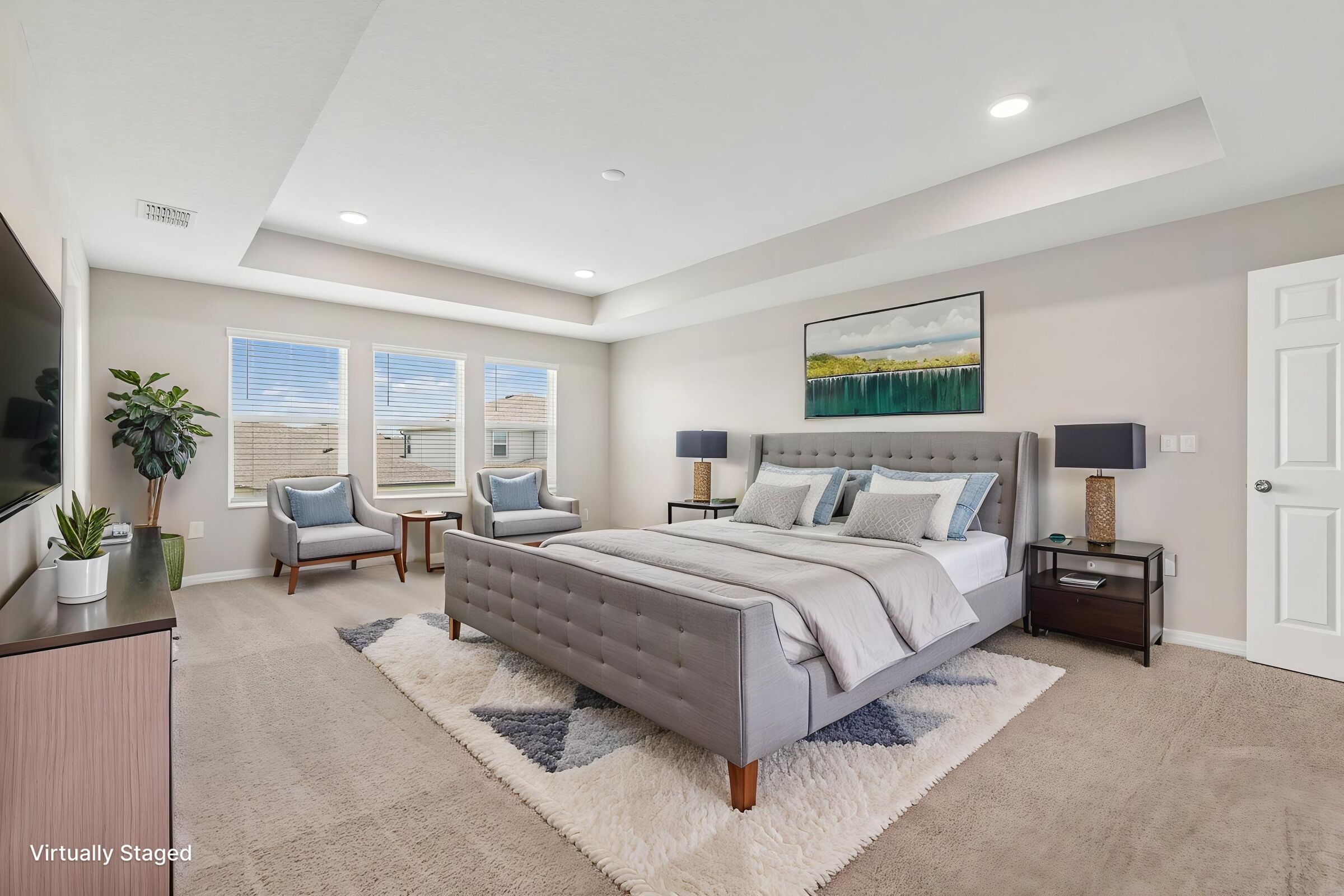 Owner's Suite - Virtually Staged