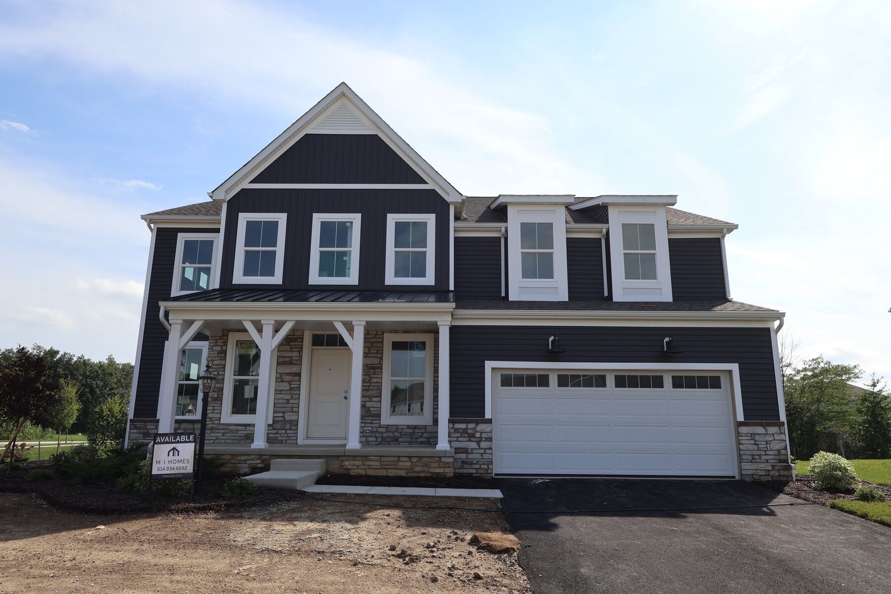 Vanderbilt - The Ridge at Glacier Pointe: Plain City, Ohio - M/I Homes