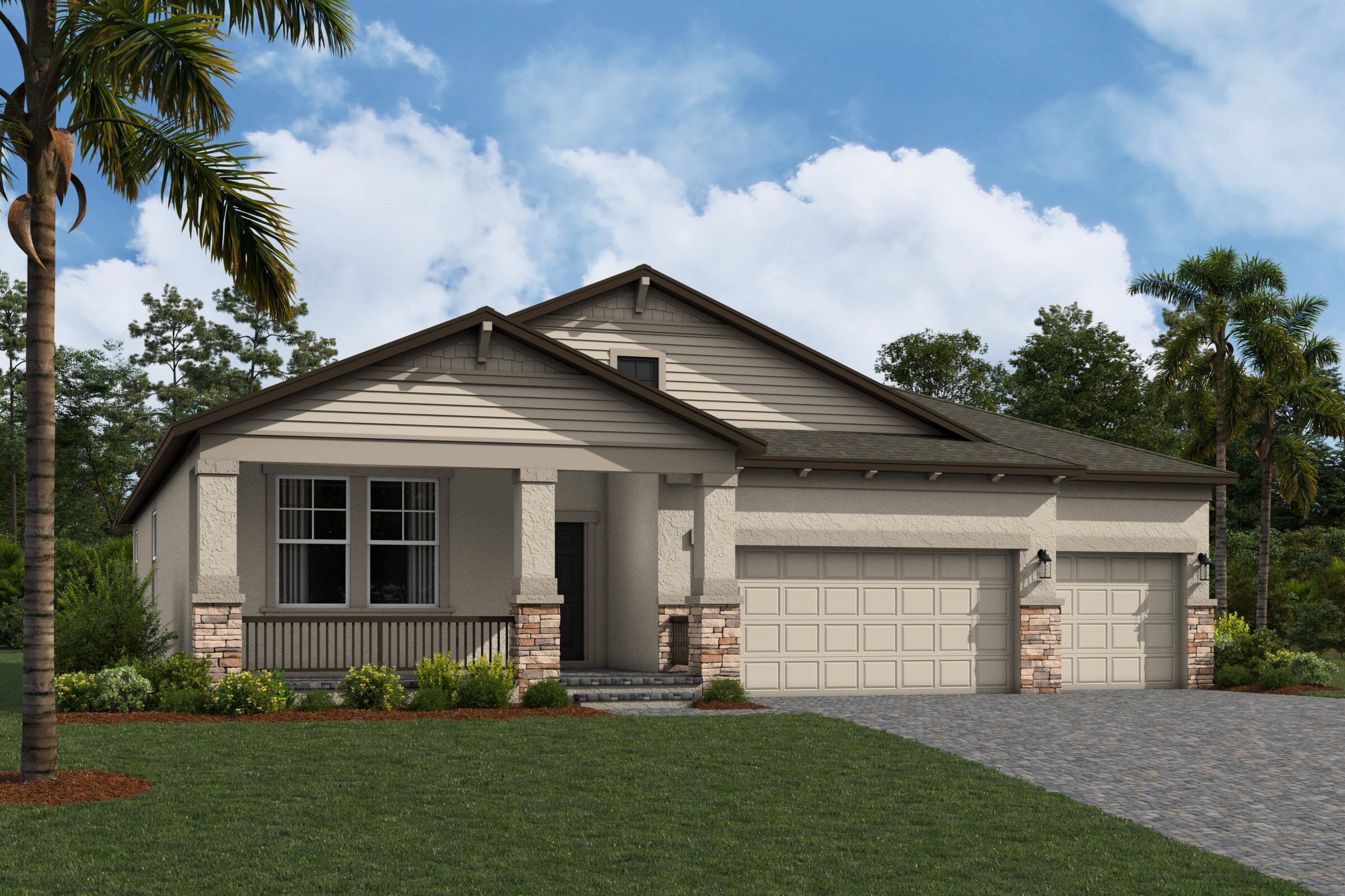 Corina III Elevation B - Harmony Ridge